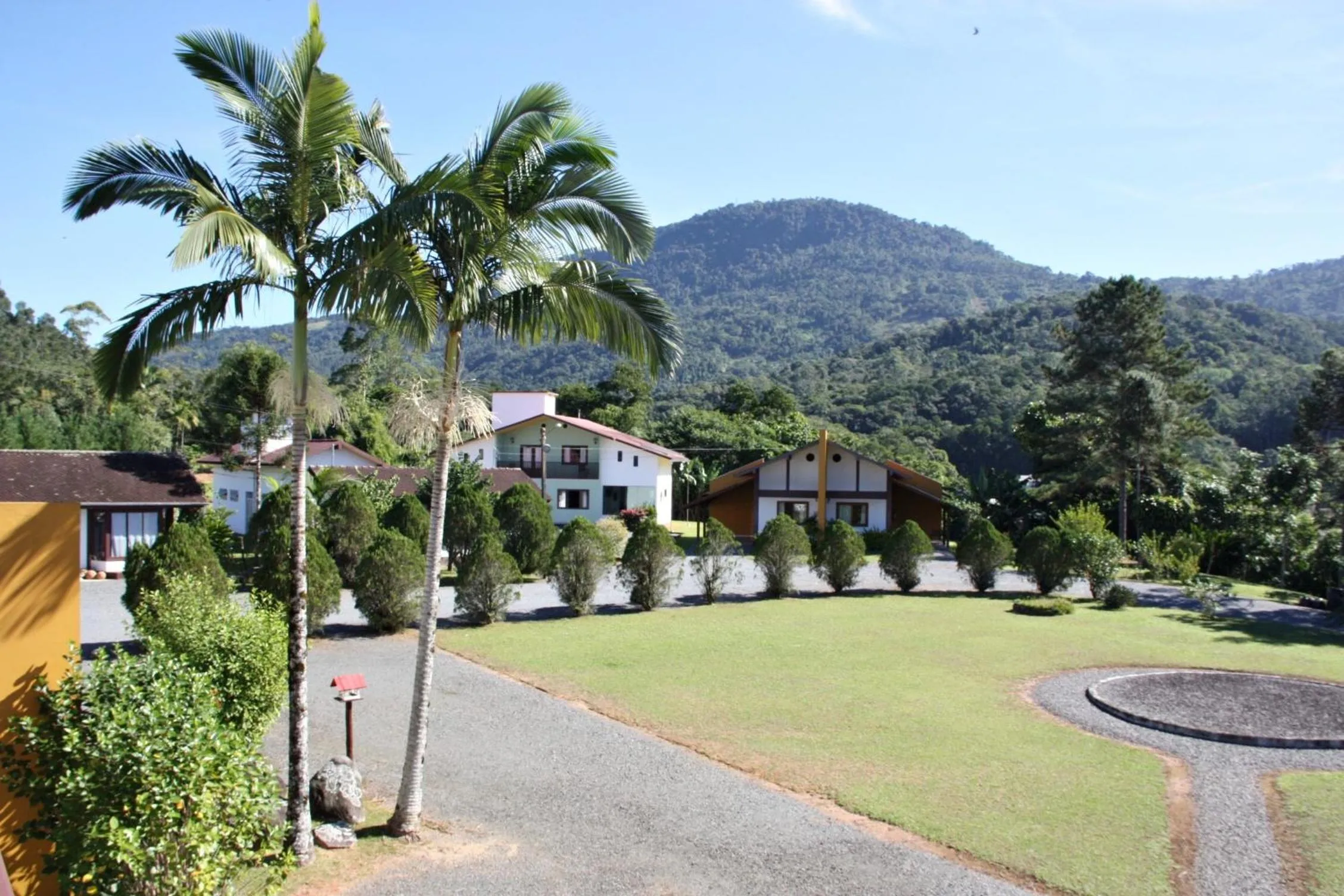 Facade/entrance in Hotel Bergblick