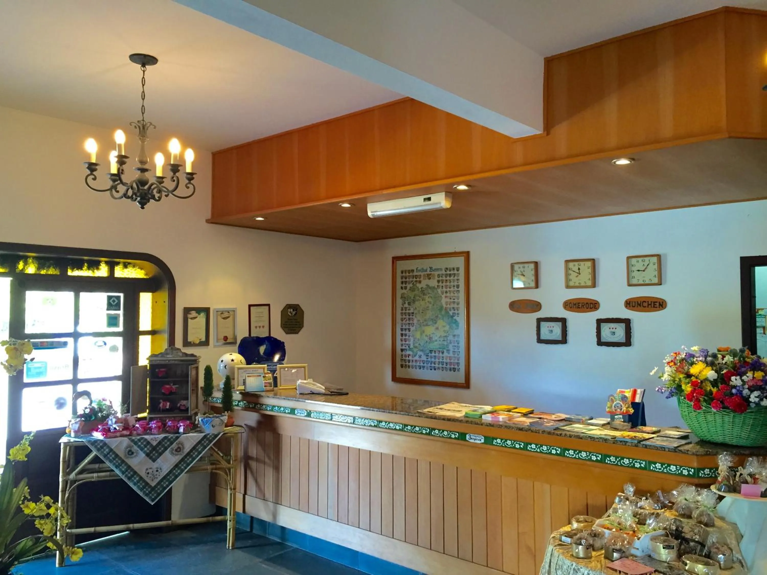 Lobby or reception in Hotel Bergblick