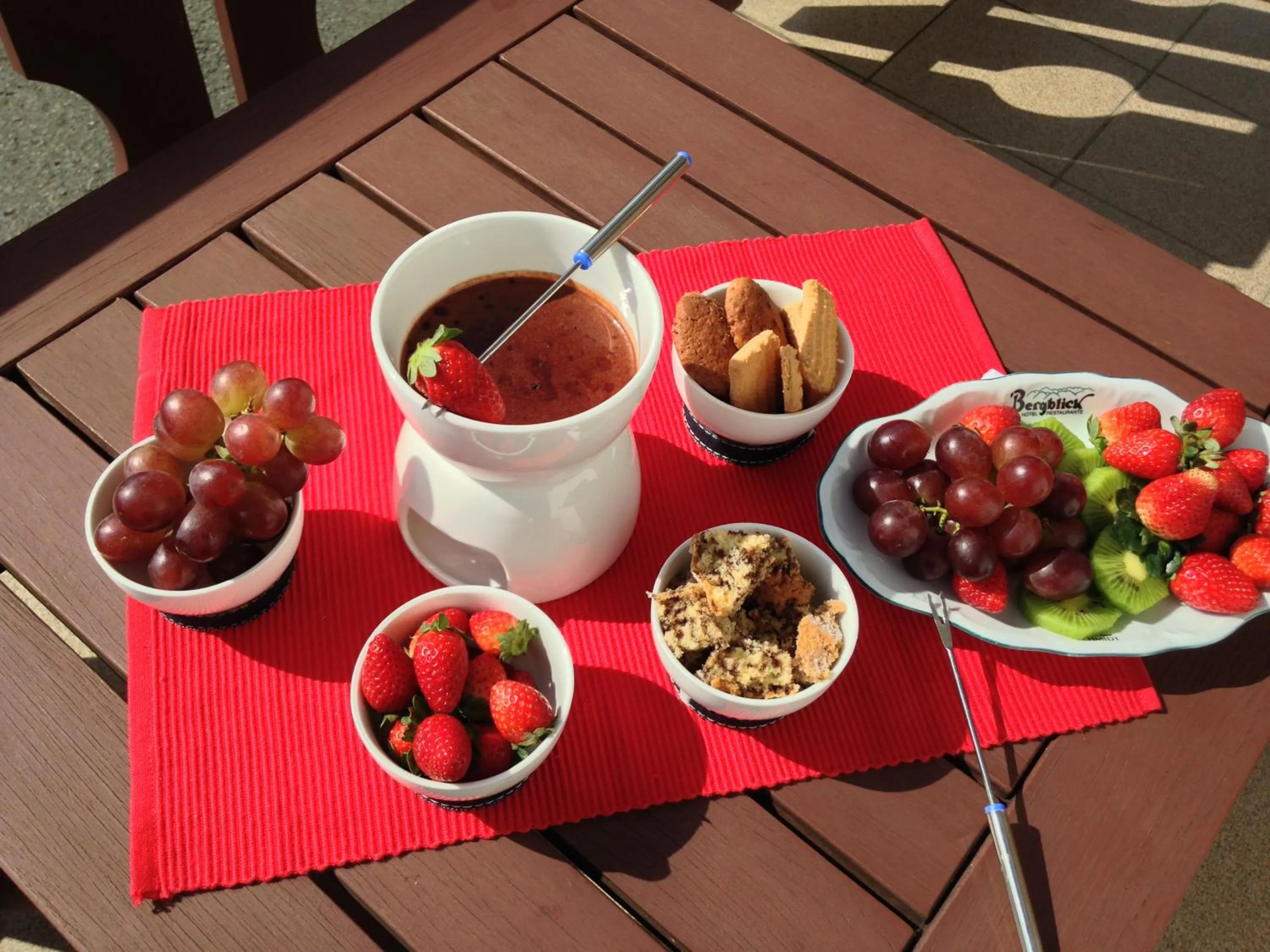 Food close-up in Hotel Bergblick