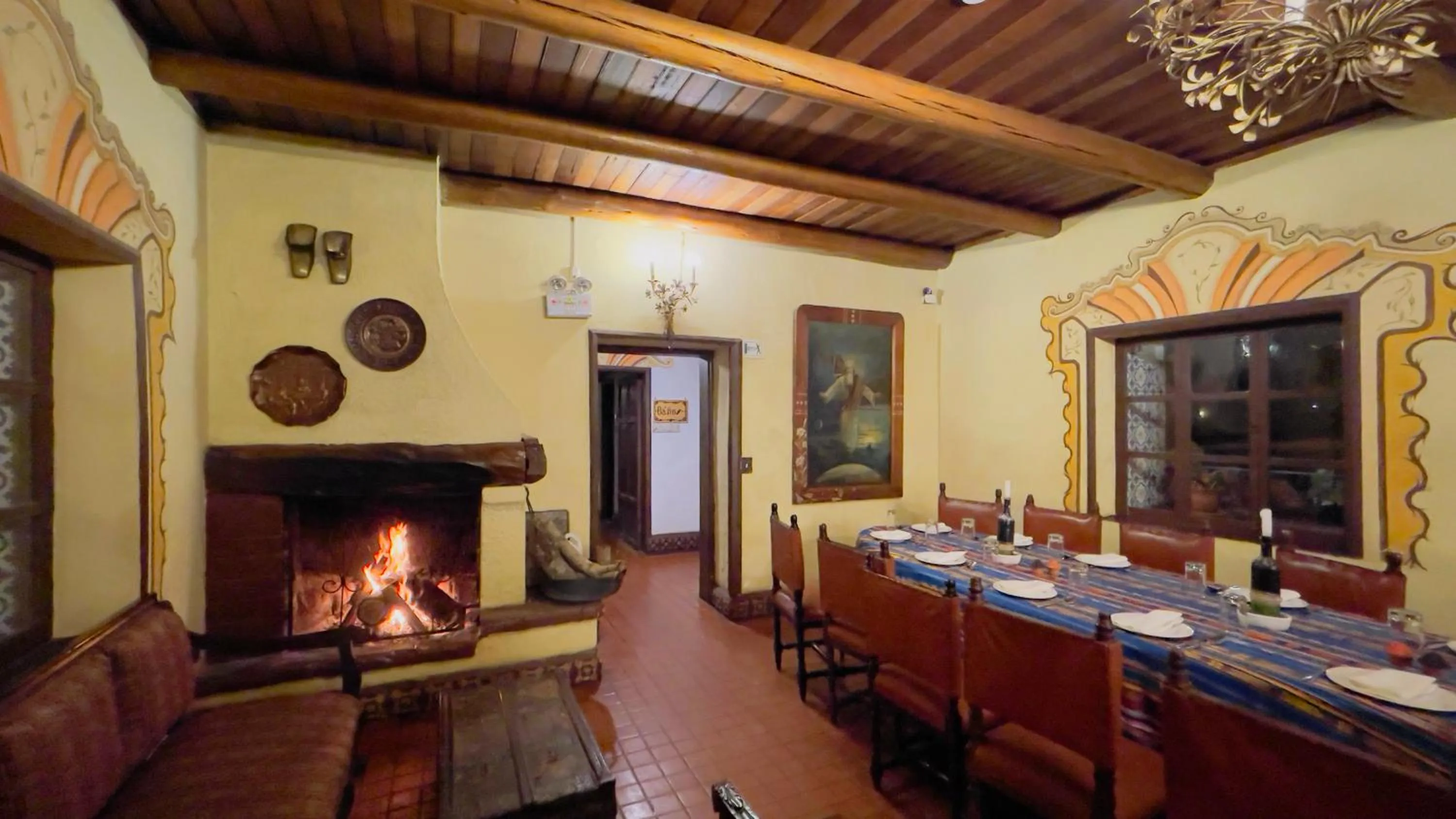 Dinner in Hacienda Hosteria Chorlavi