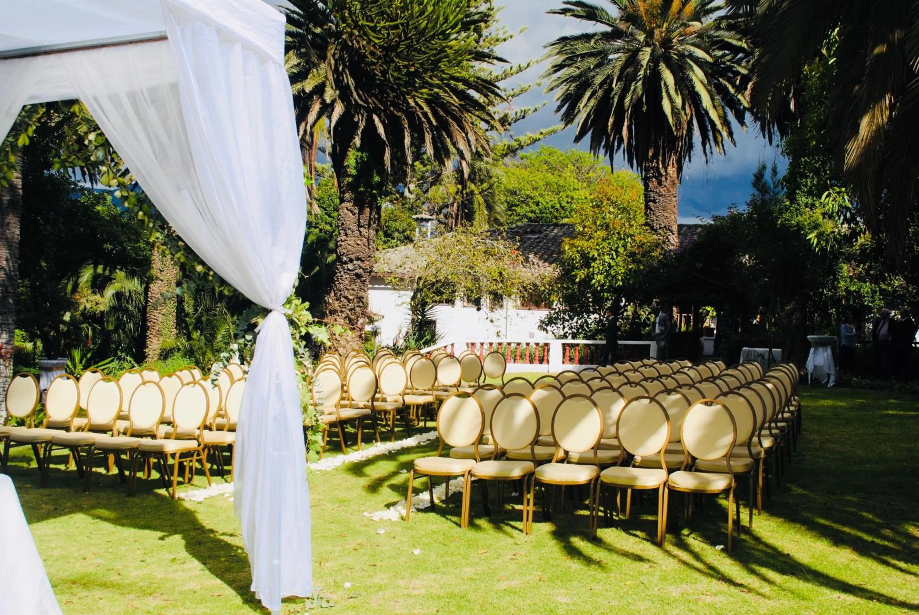 Garden in Hacienda Hosteria Chorlavi