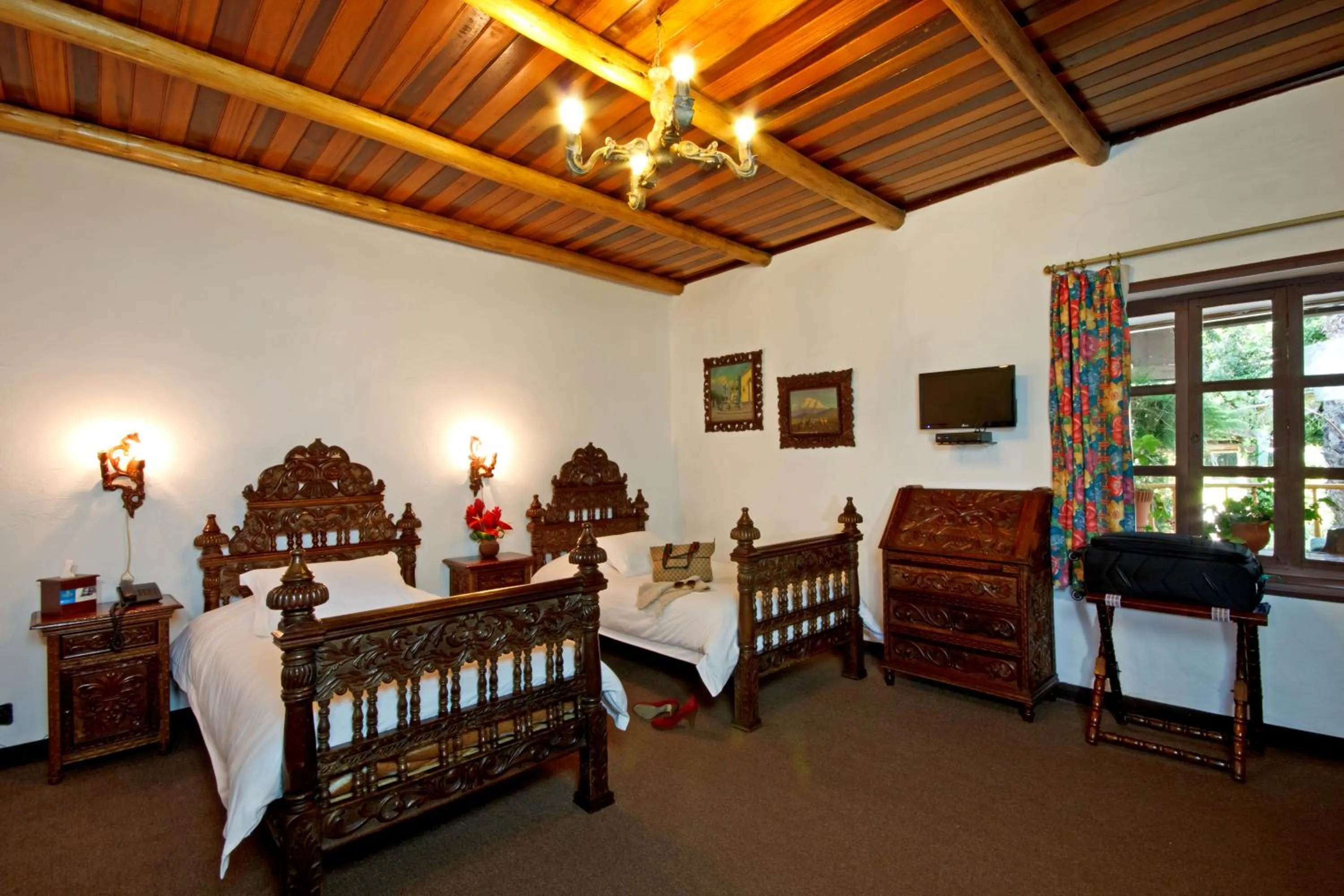 Bedroom in Hacienda Hosteria Chorlavi