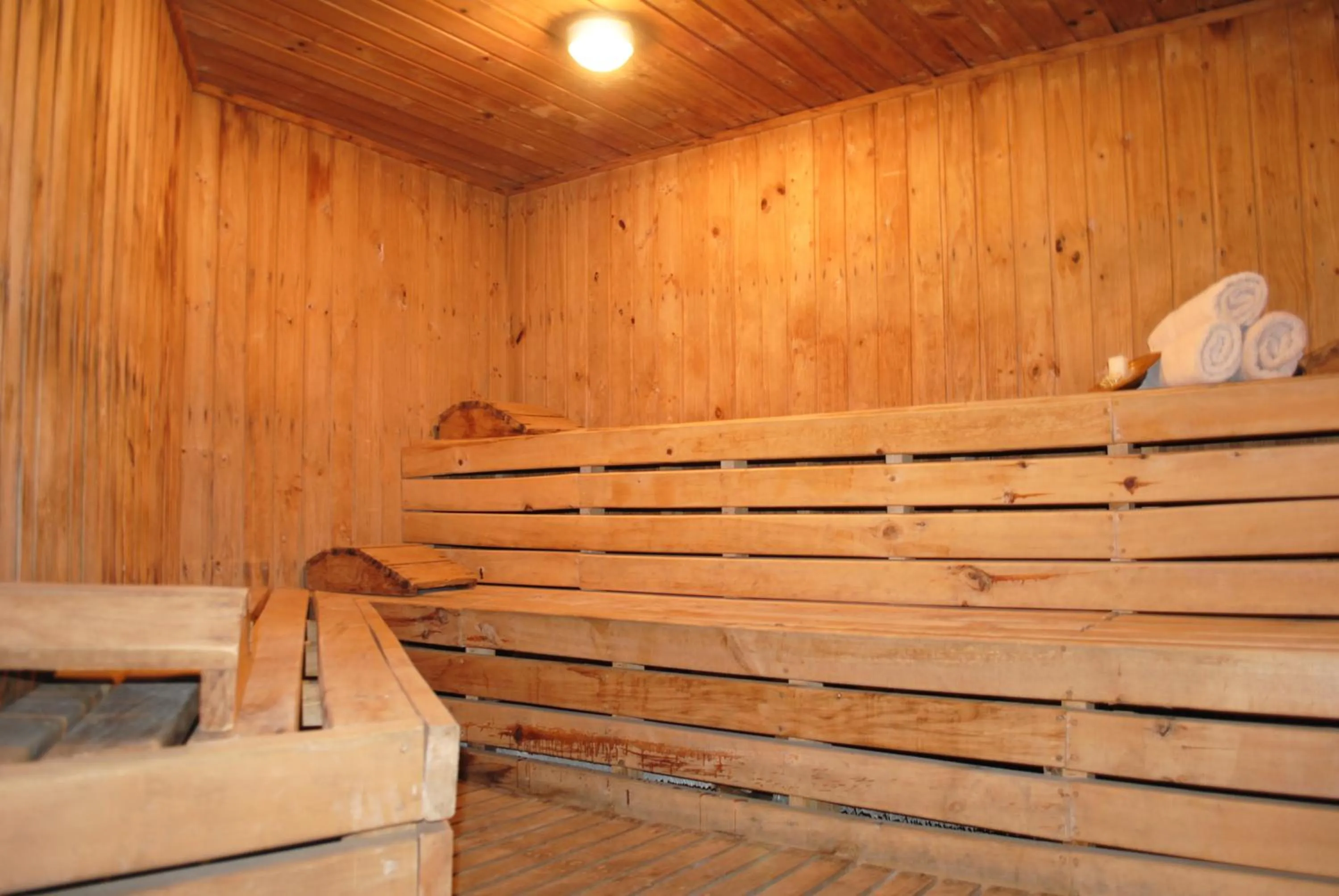 Sauna in Hacienda Hosteria Chorlavi