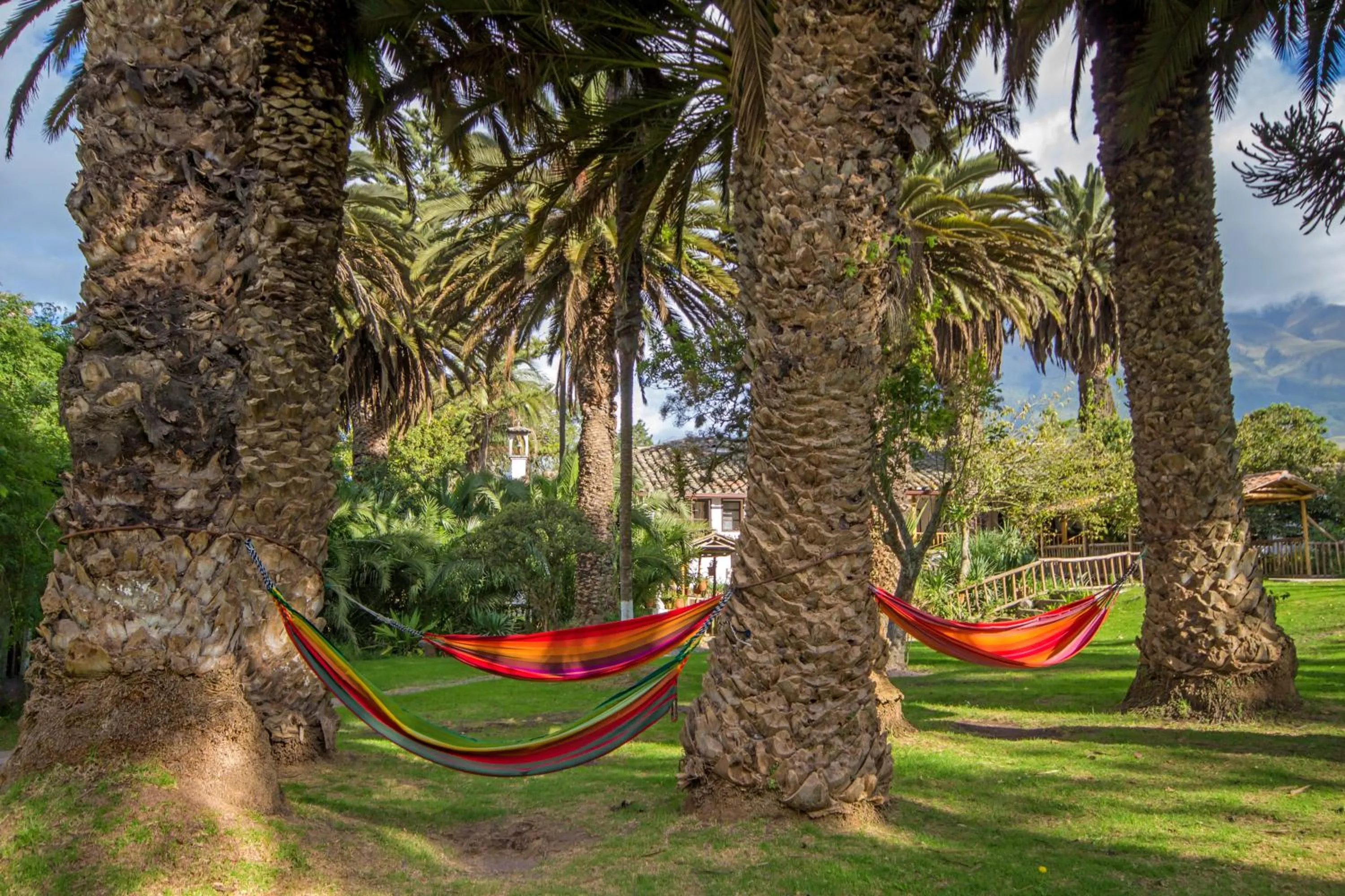 Garden in Hacienda Hosteria Chorlavi