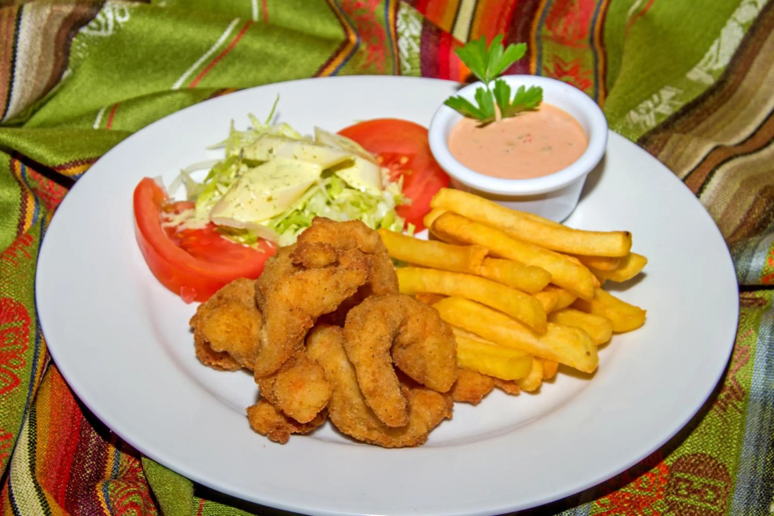 Food close-up in Hacienda Hosteria Chorlavi