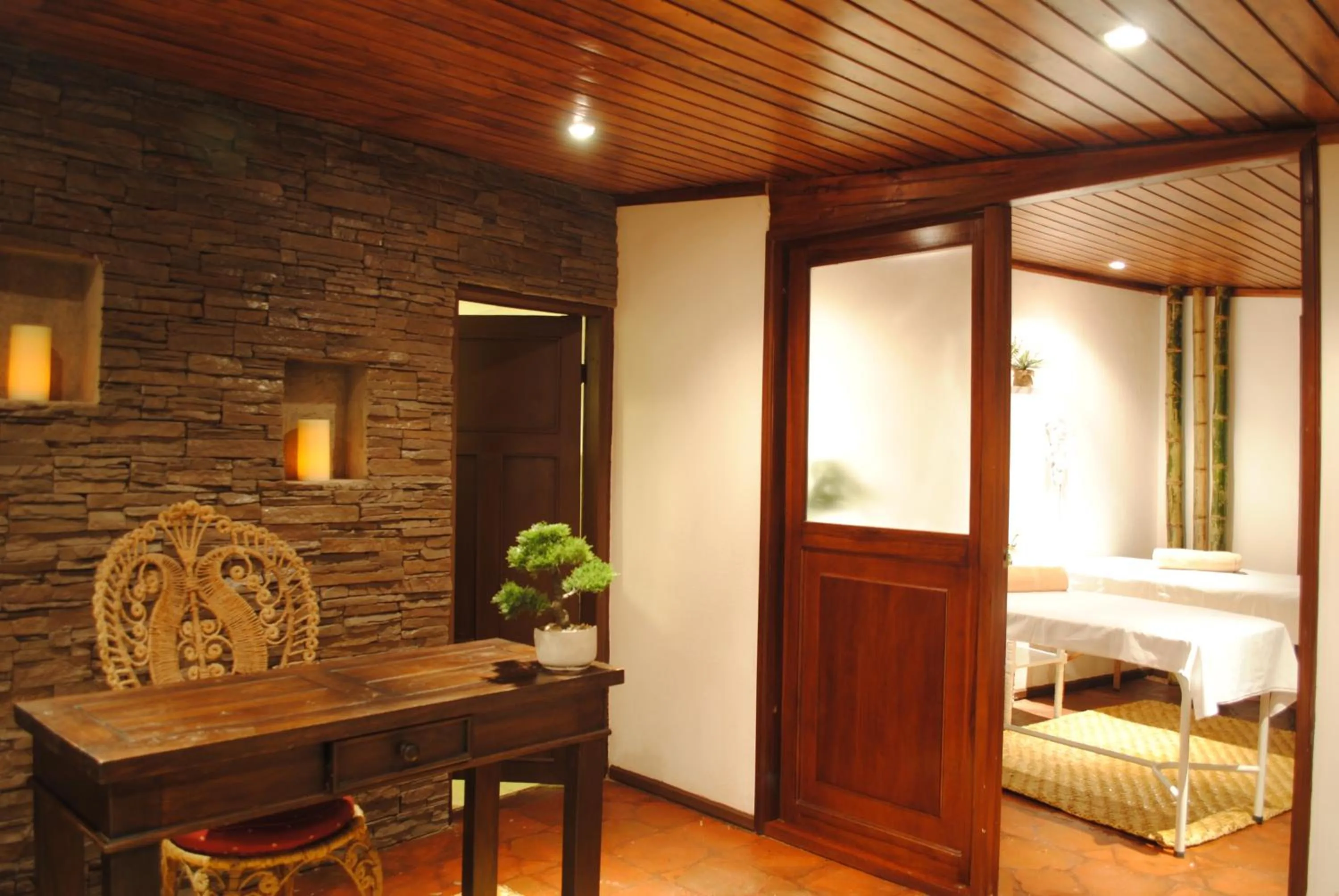 Spa and wellness centre/facilities, Bed in Hacienda Hosteria Chorlavi