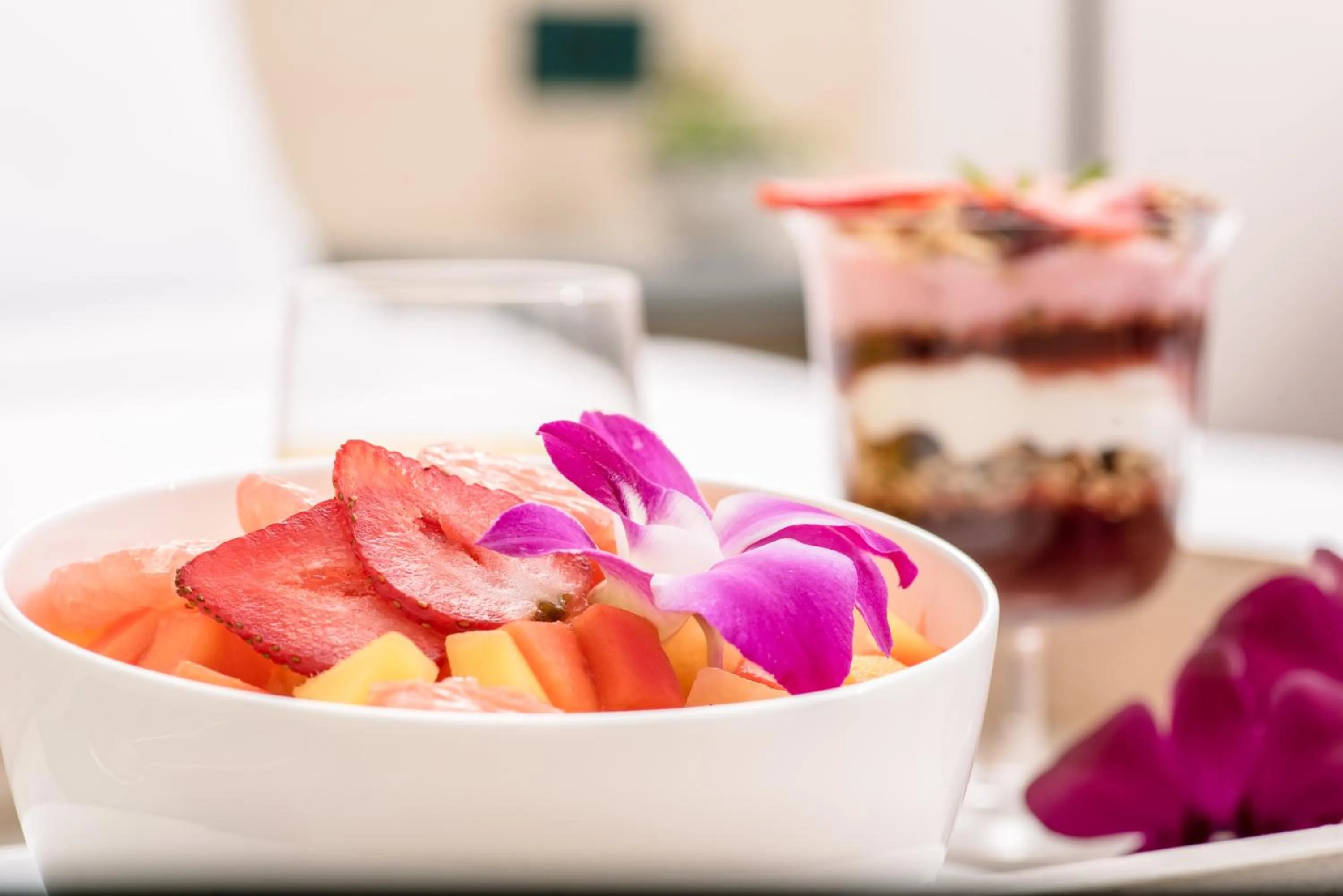 Food in Verdanza Hotel