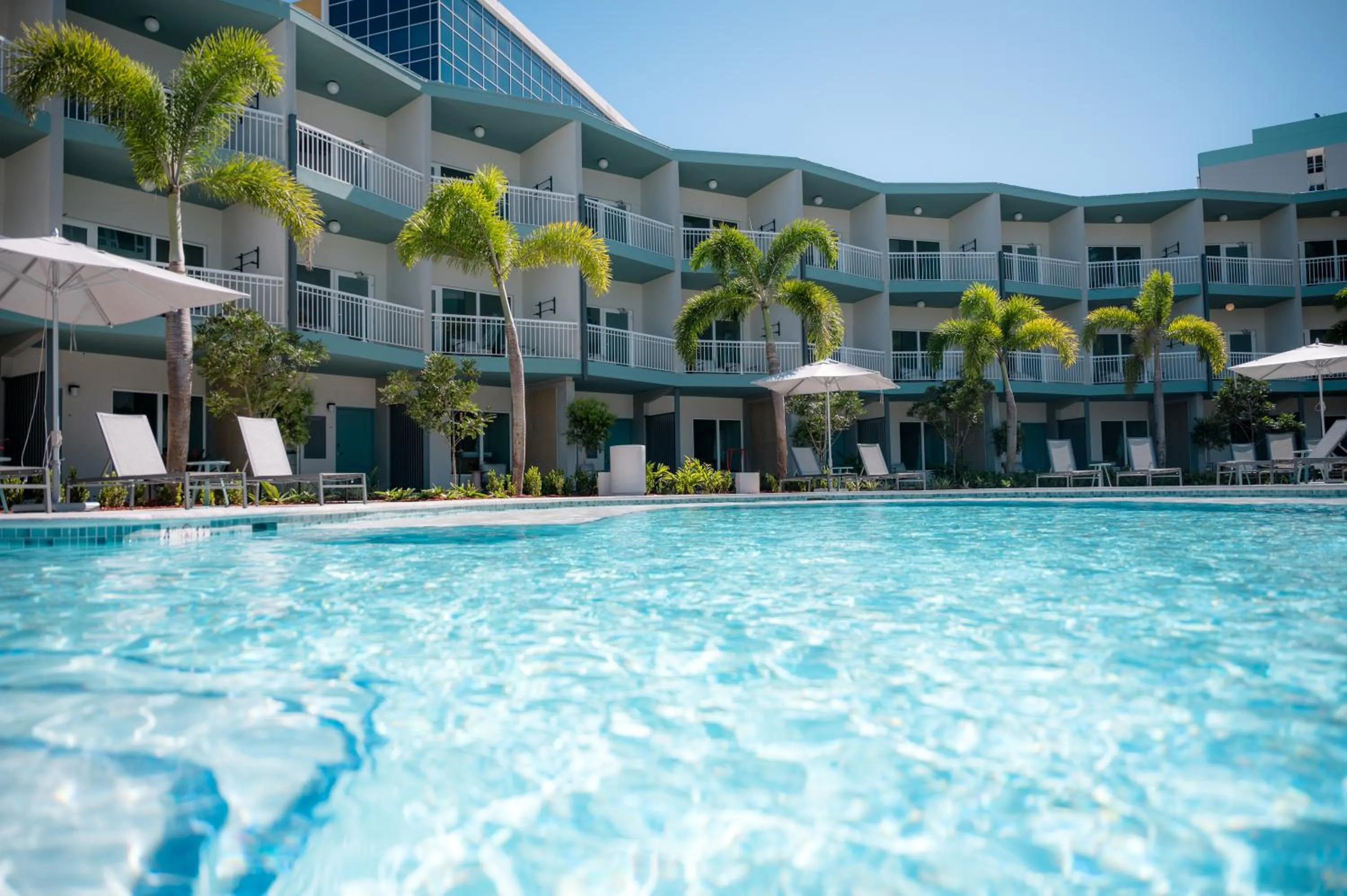 Swimming pool in Verdanza Hotel