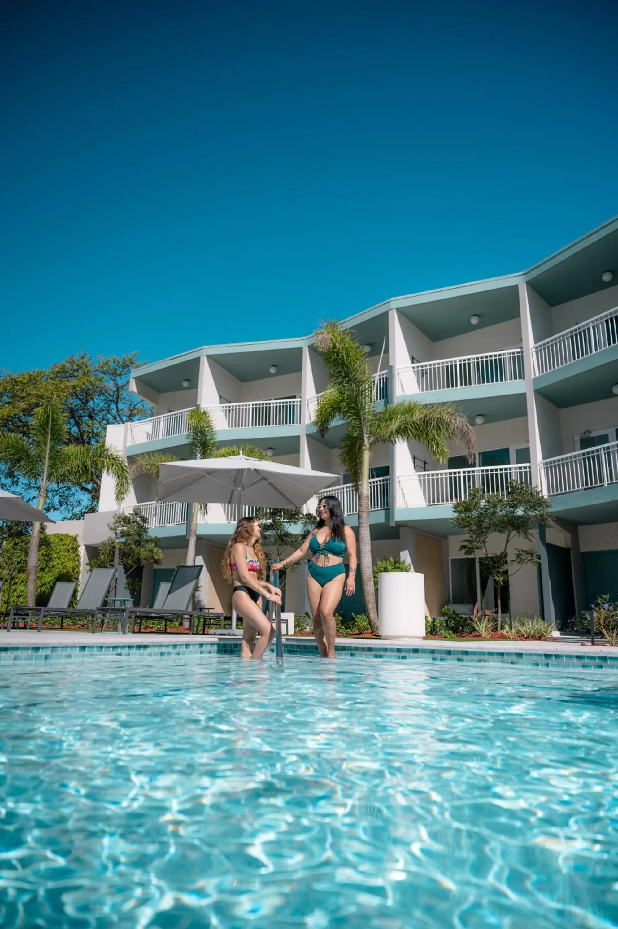 Swimming pool in Verdanza Hotel
