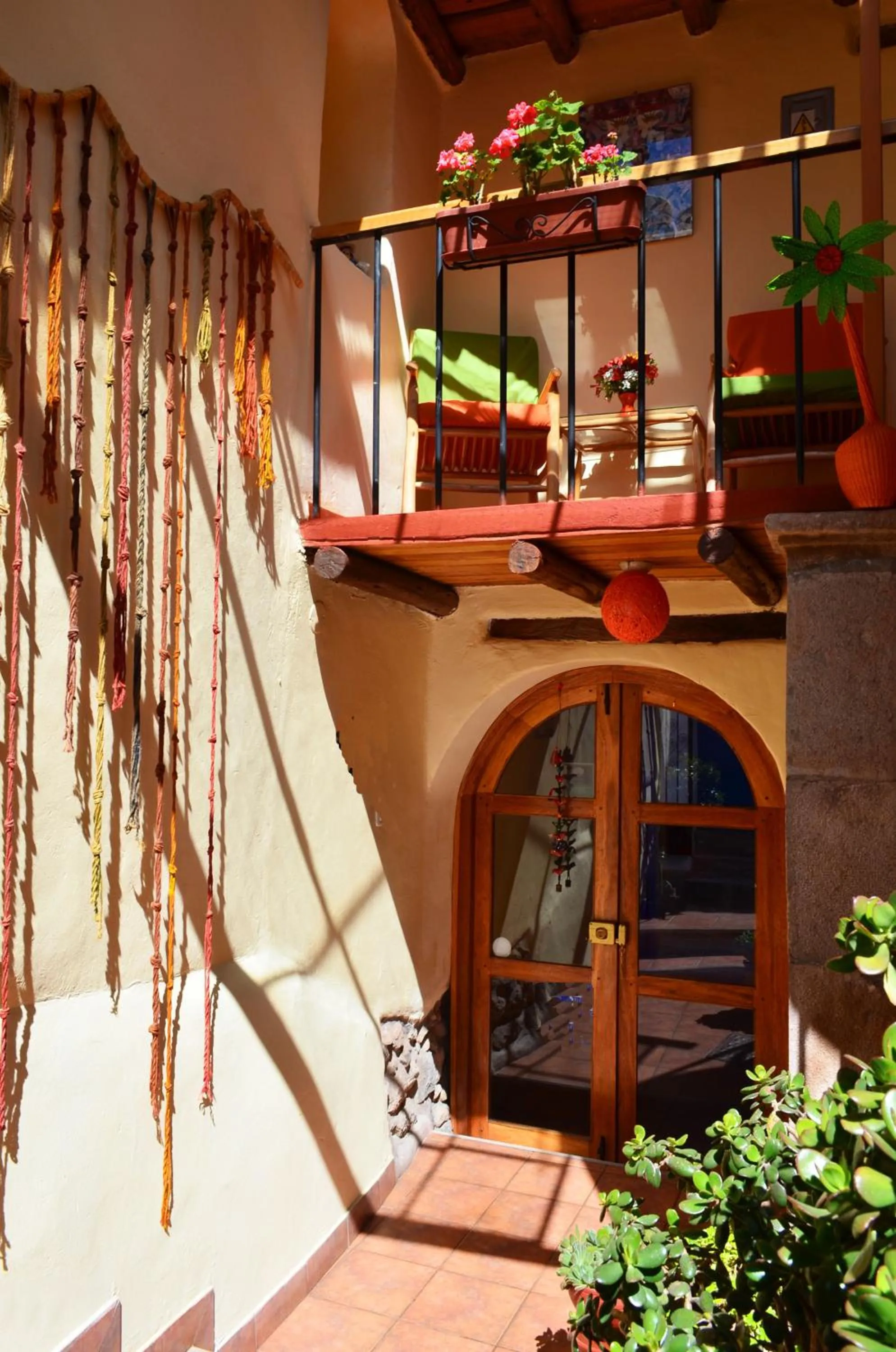 Facade/entrance in Casona les Pleiades