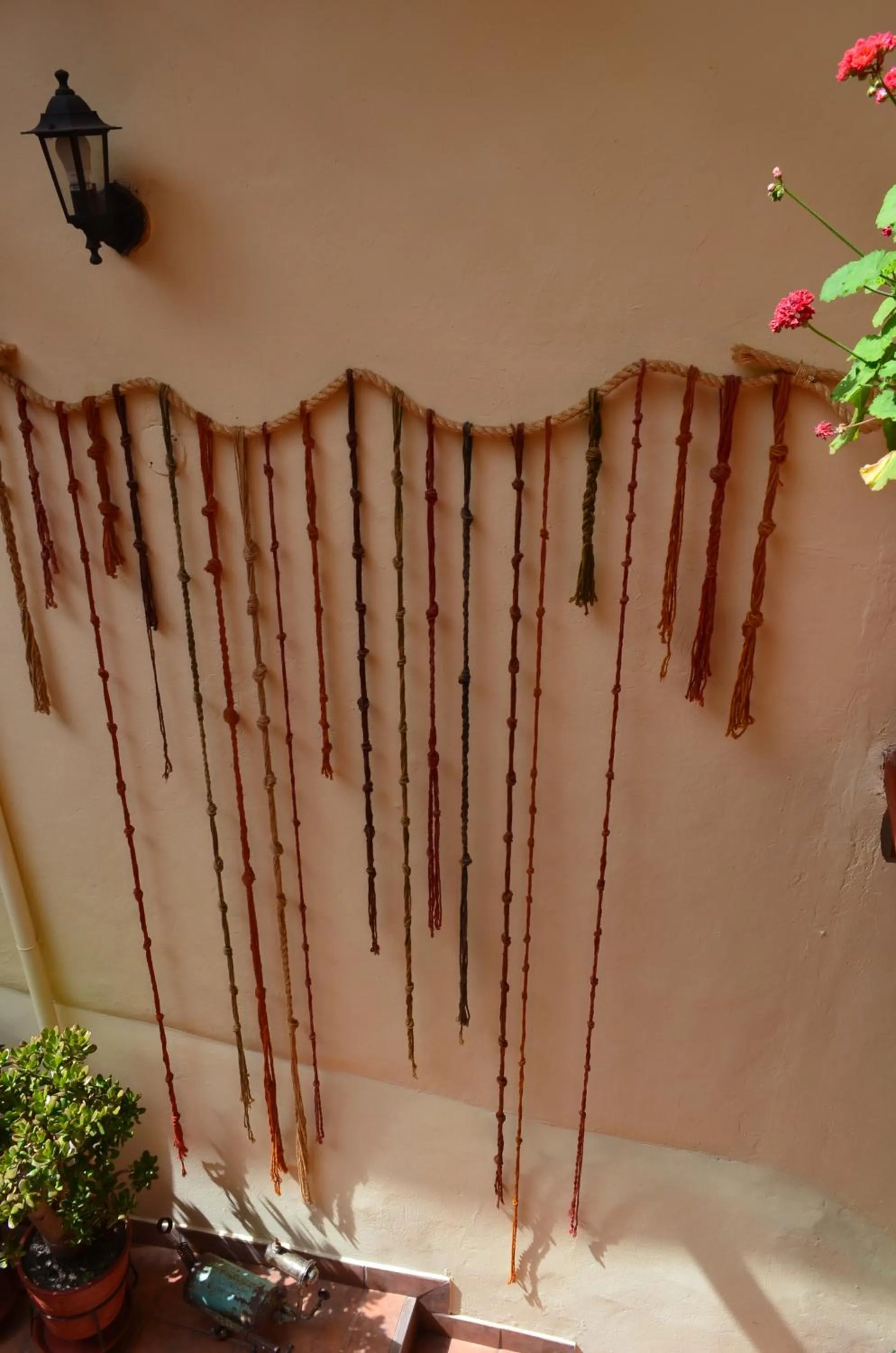 Decorative detail in Casona les Pleiades