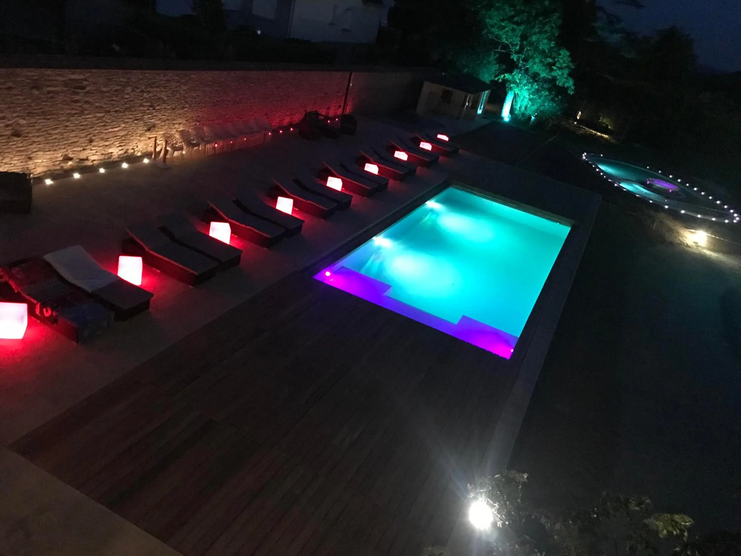 Patio in Le Château des Tourelles en Vendée