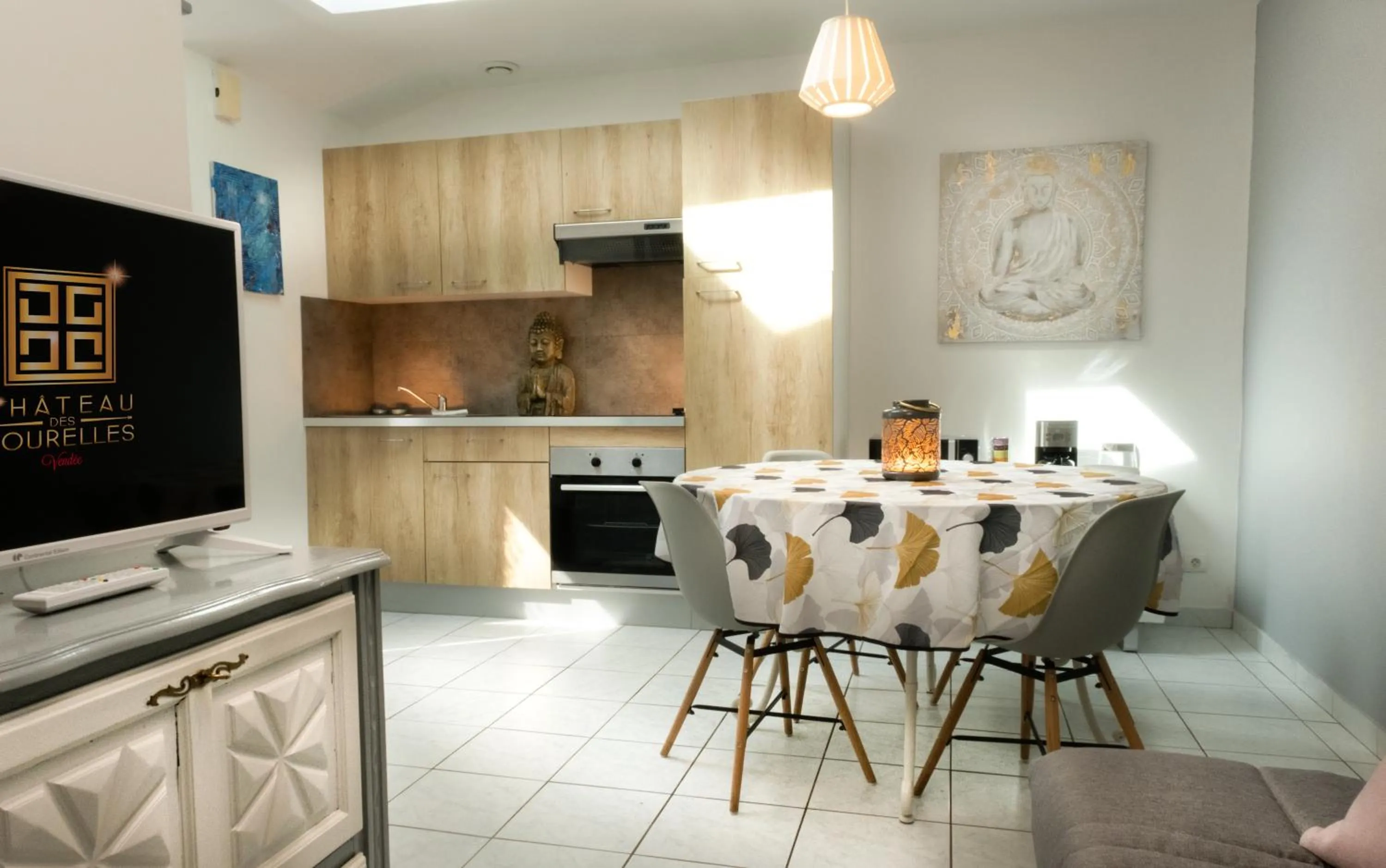 Seating area in Le Château des Tourelles en Vendée