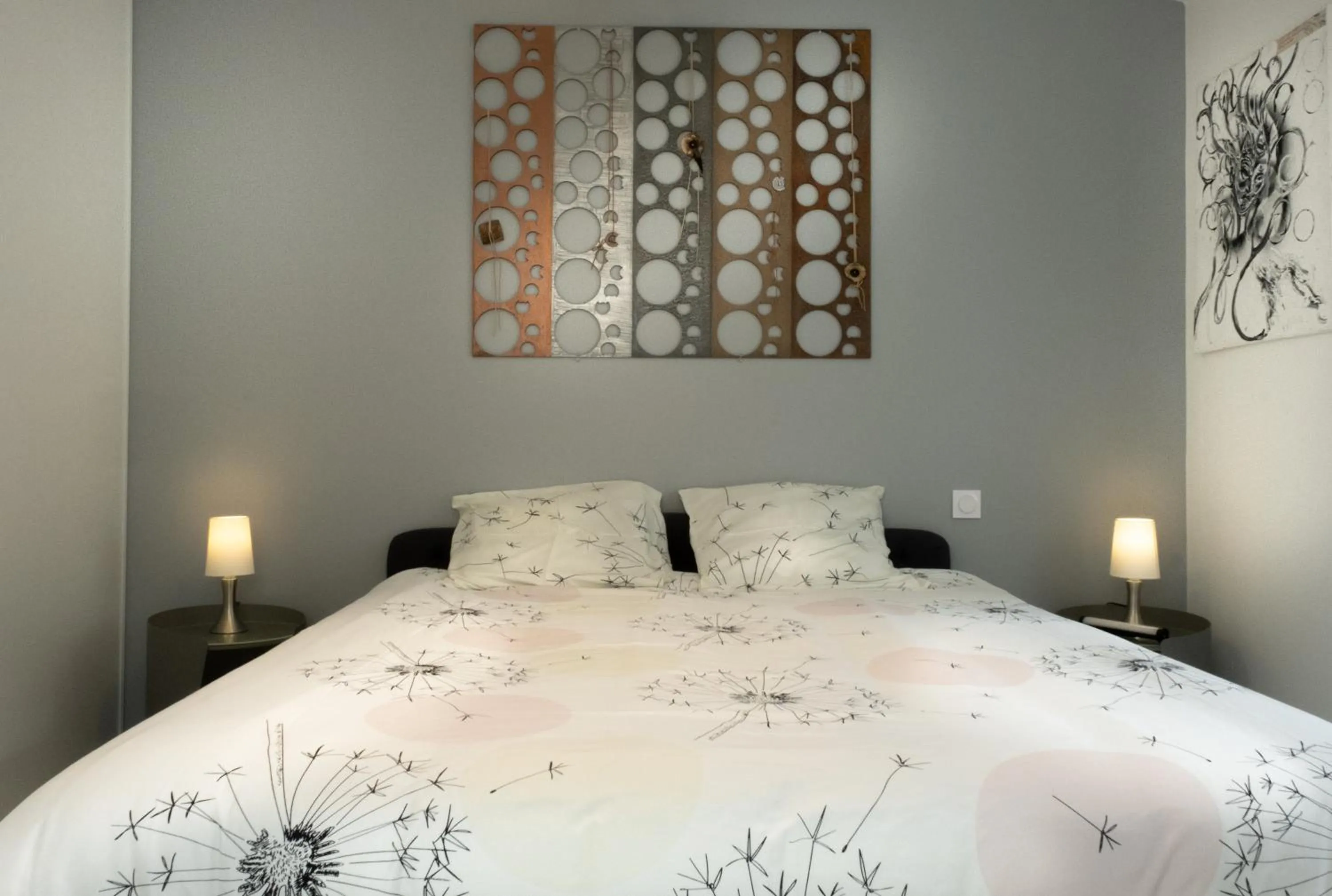 Bedroom, Bed in Le Château des Tourelles en Vendée