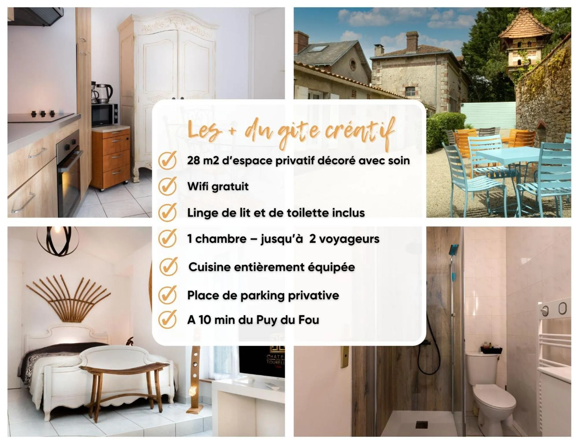 Property building in Le Château des Tourelles en Vendée