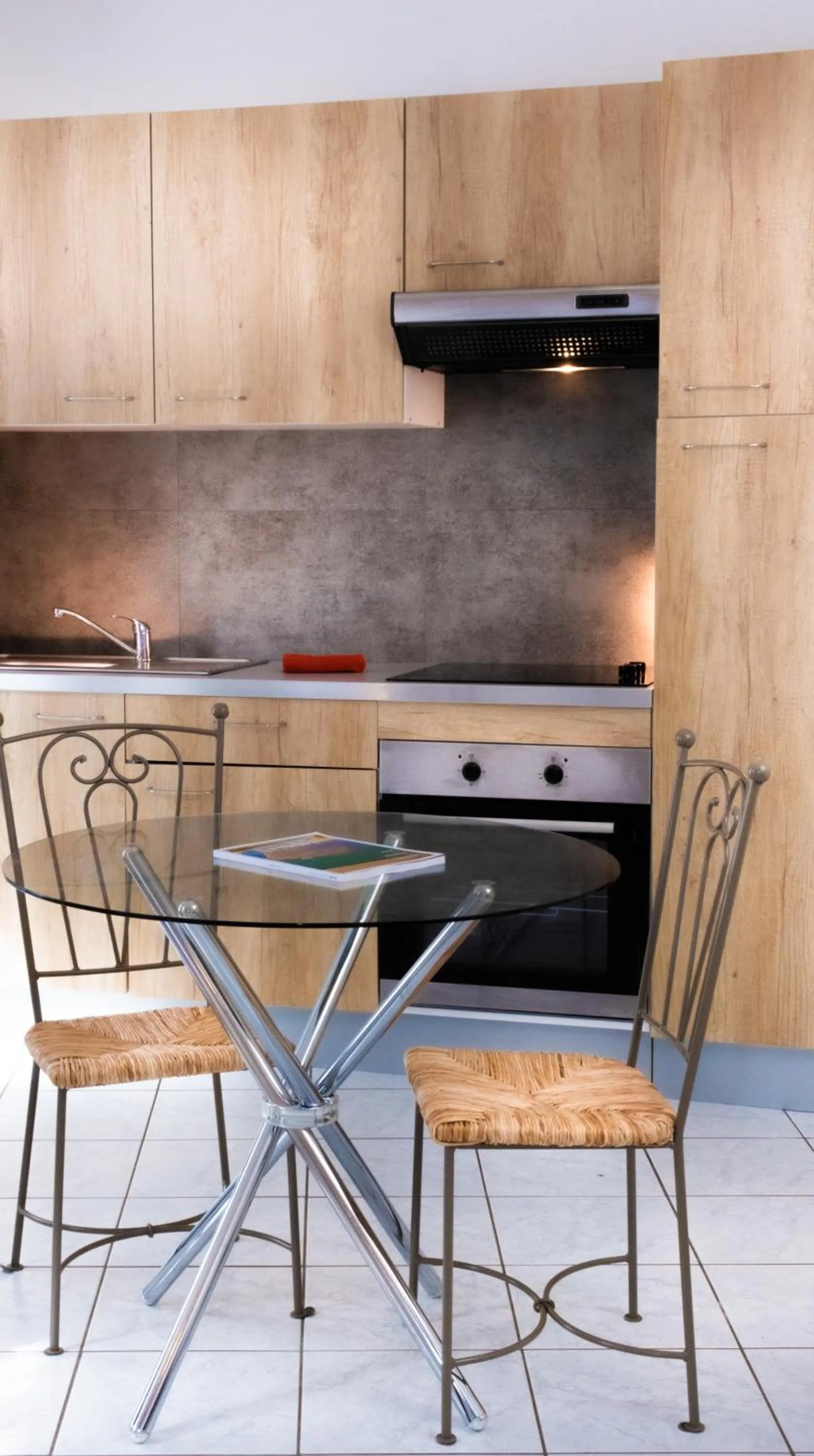 Communal kitchen in Le Château des Tourelles en Vendée
