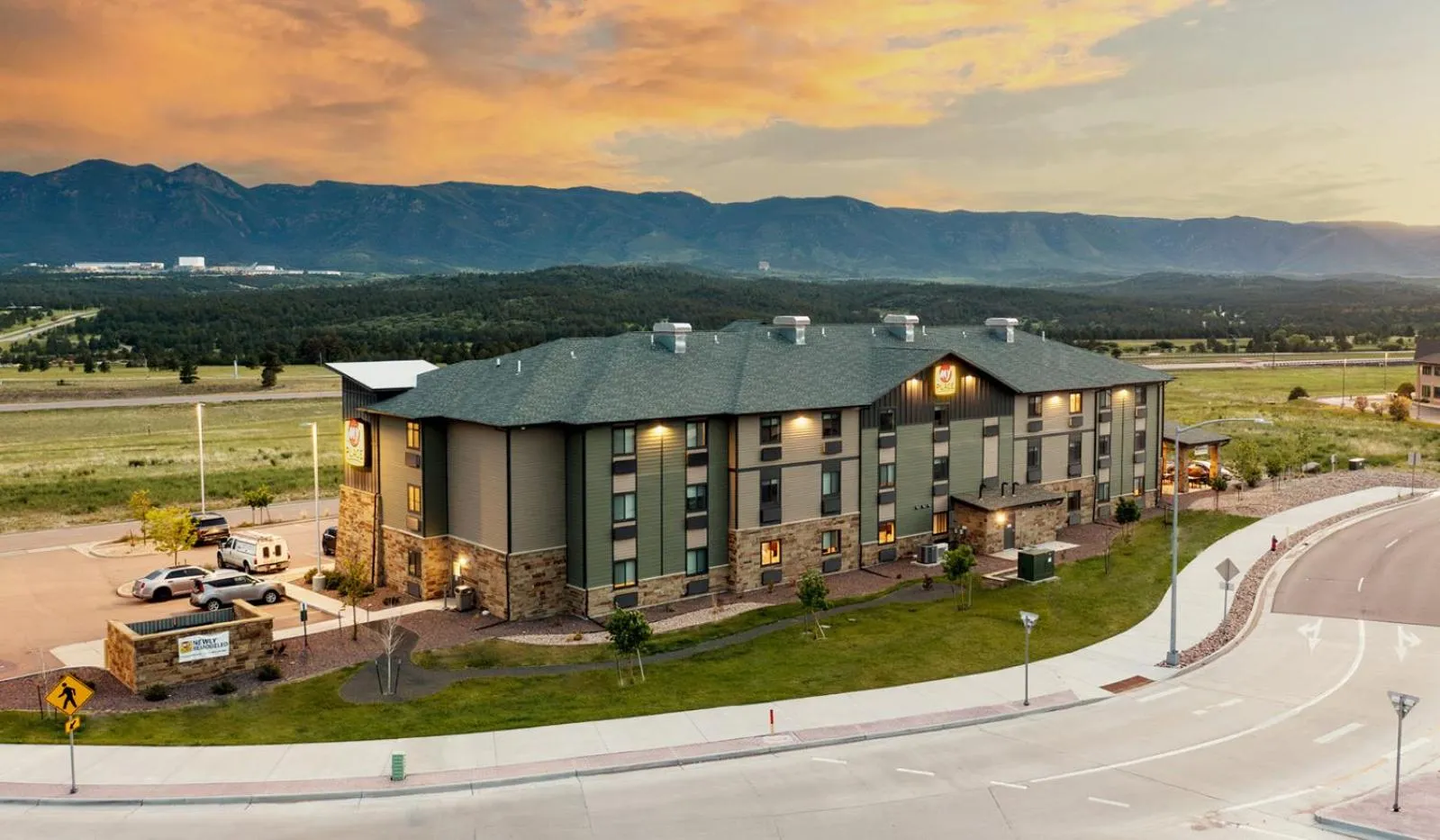 Property building in My Place Hotel-Colorado Springs,CO