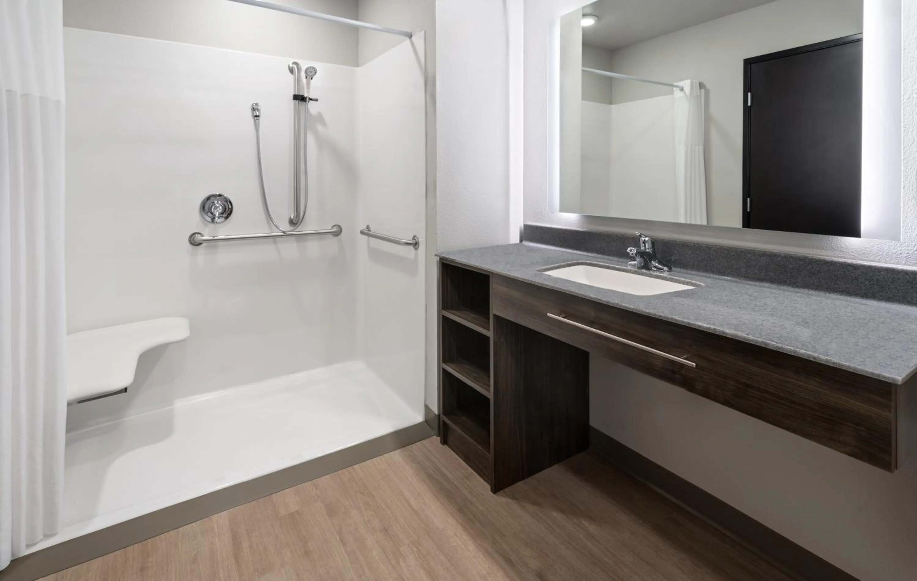 Bathroom in My Place Hotel-Colorado Springs,CO