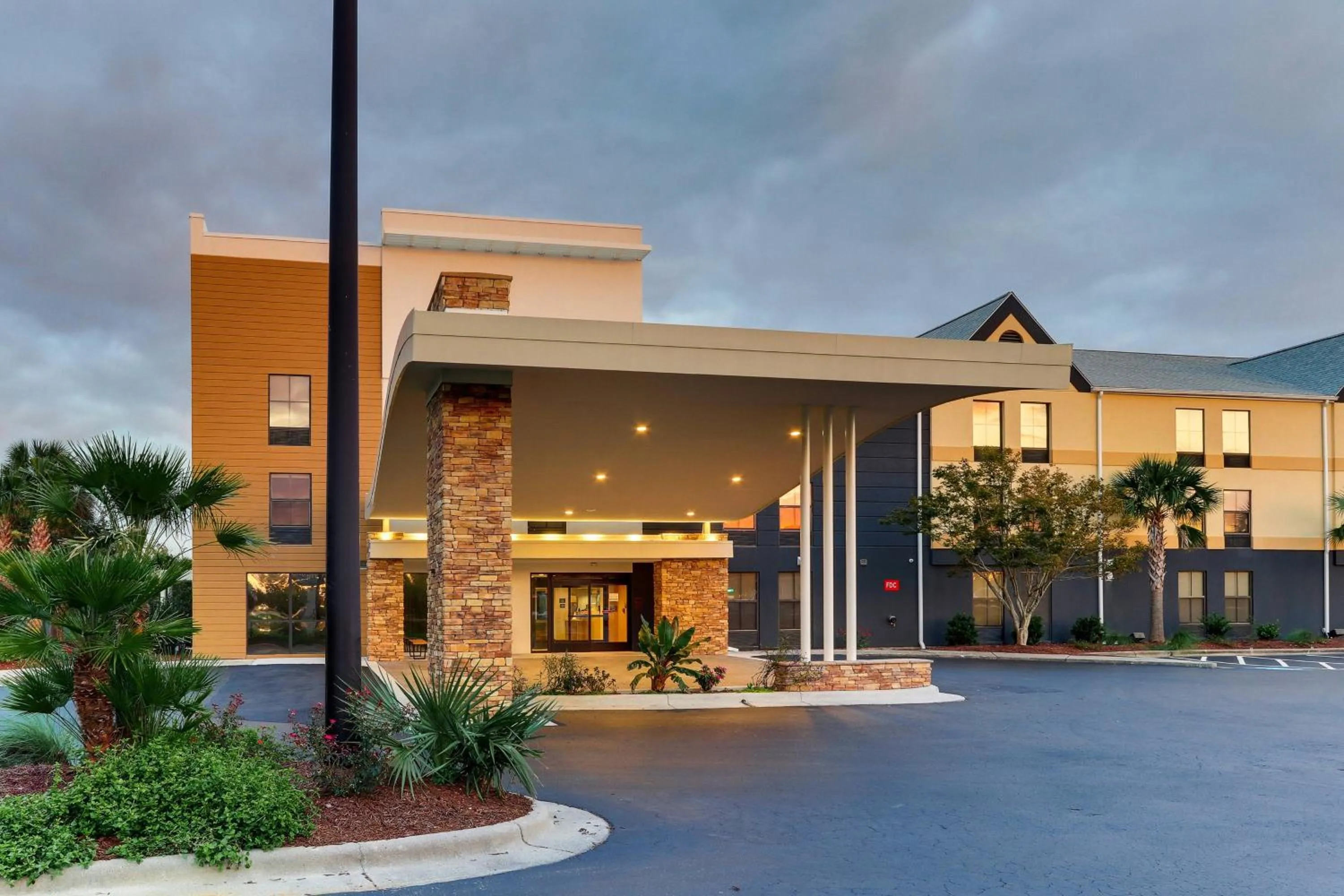 Property building in Fairfield Inn & Suites Southport