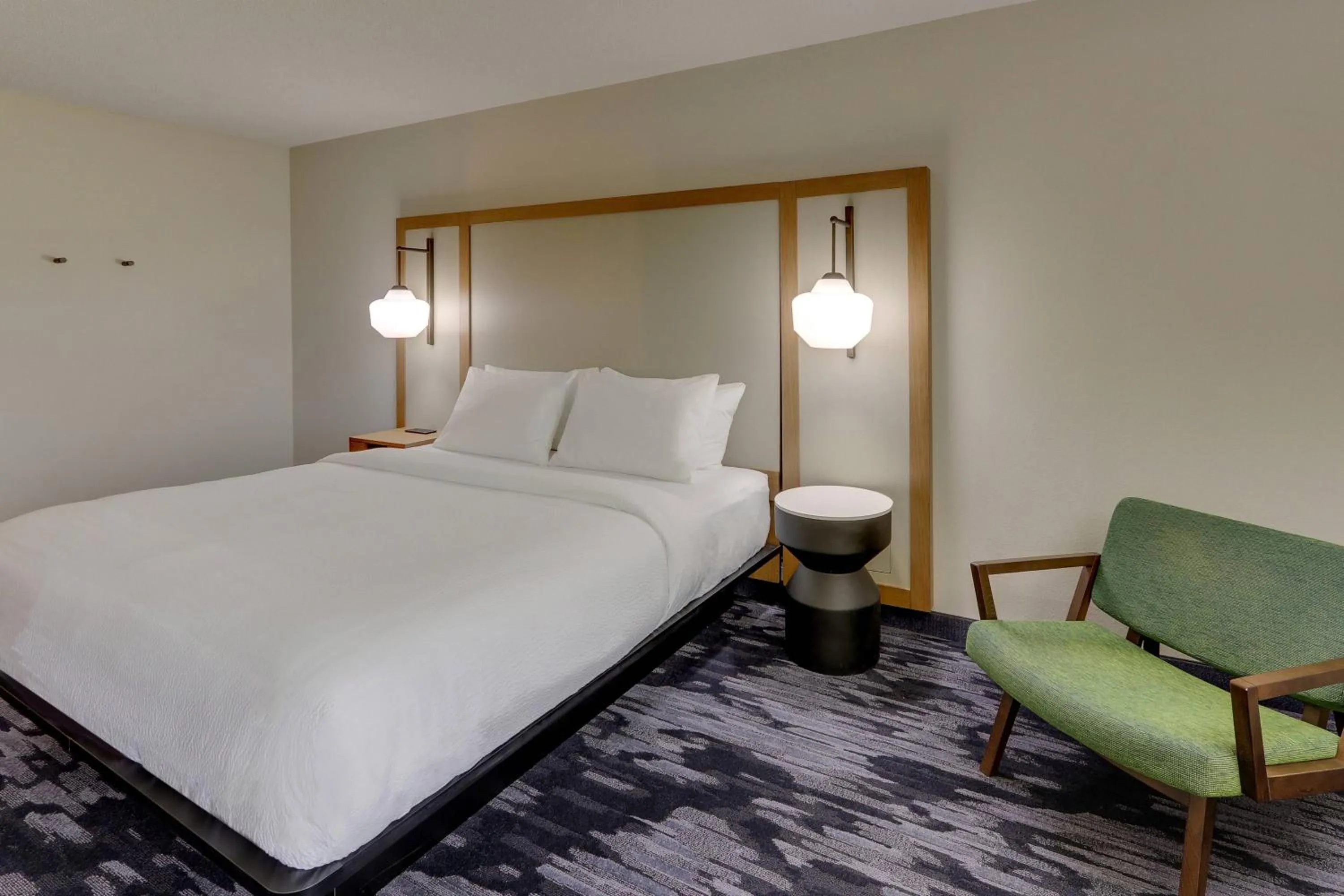 Photo of the whole room, Bed in Fairfield Inn & Suites Southport