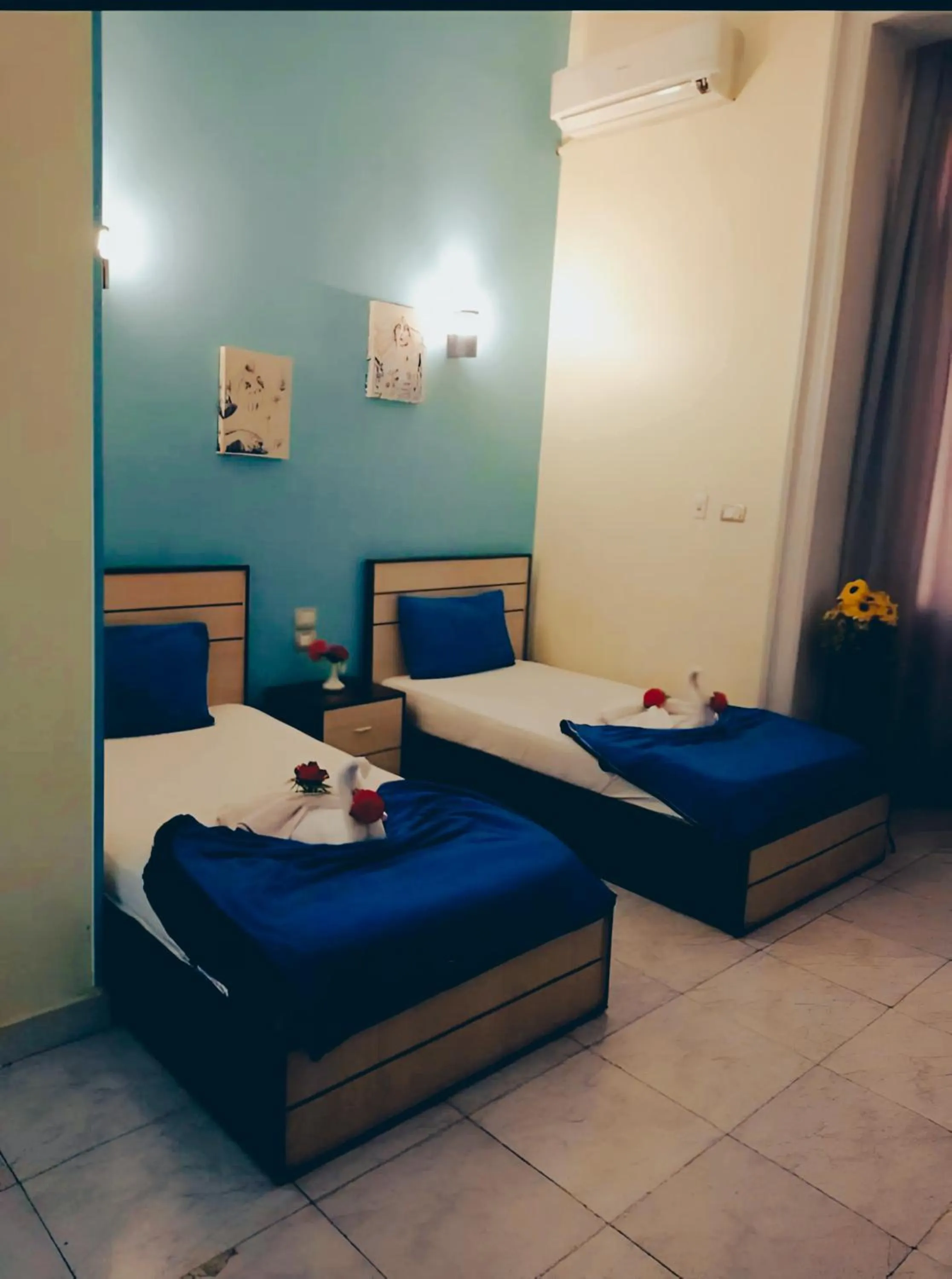 Bed in Hostgram Hotel