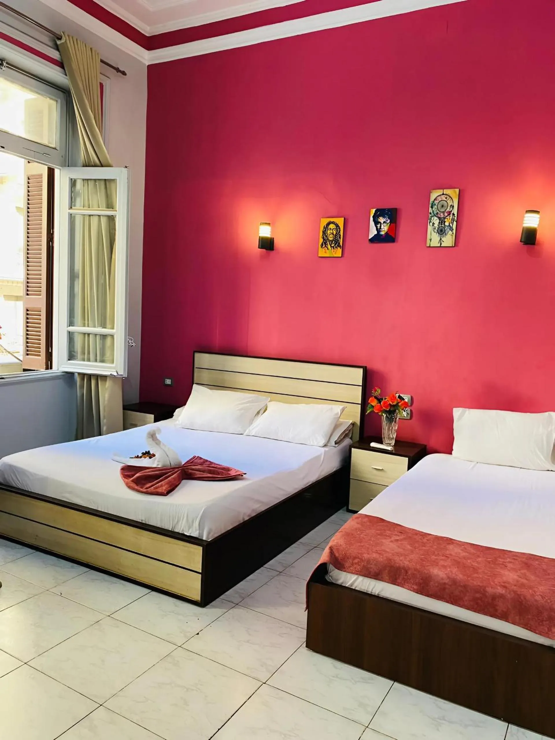 Bed in Hostgram Hotel