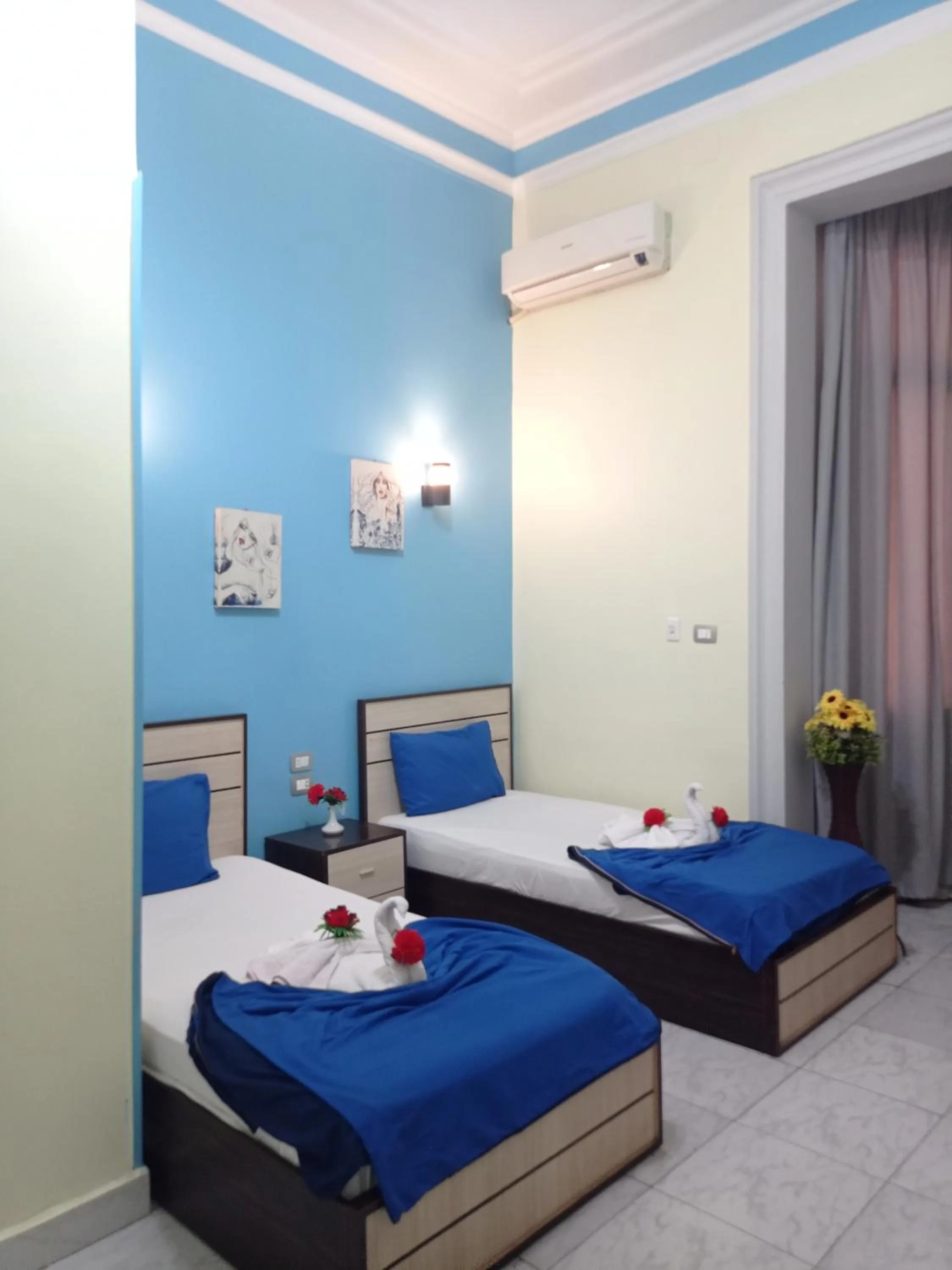 Bed in Hostgram Hotel