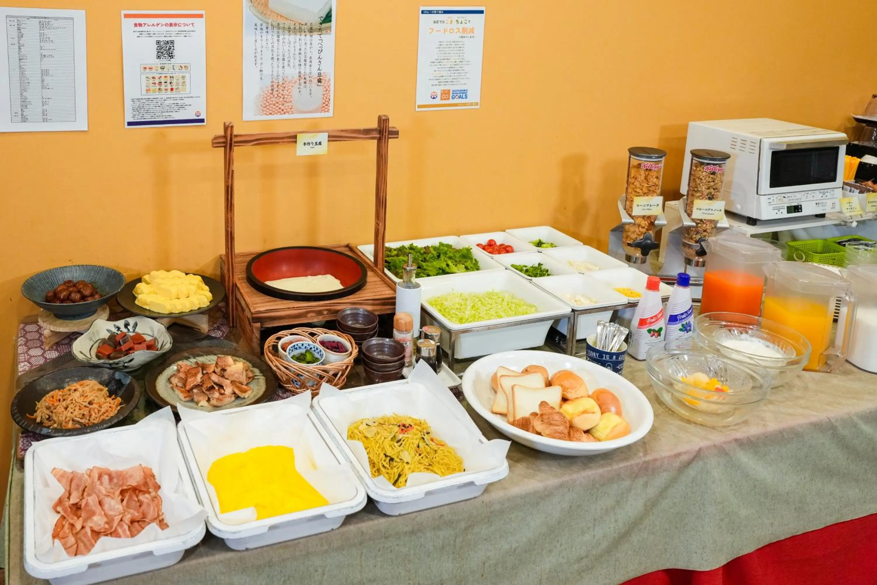 Breakfast in APA Hotel Biwako Seta Ekimae