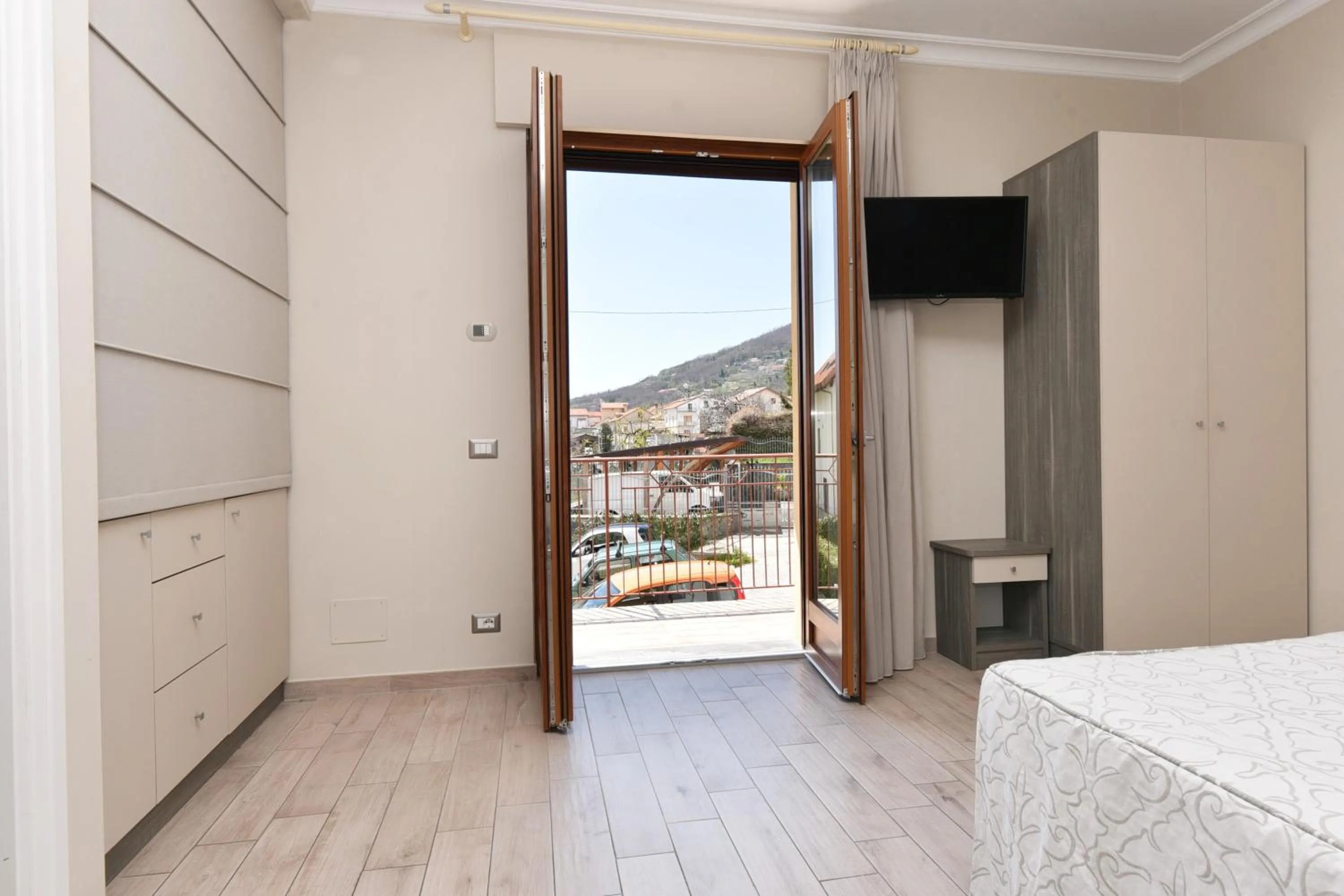 Natural landscape, Bed in Relais Milò