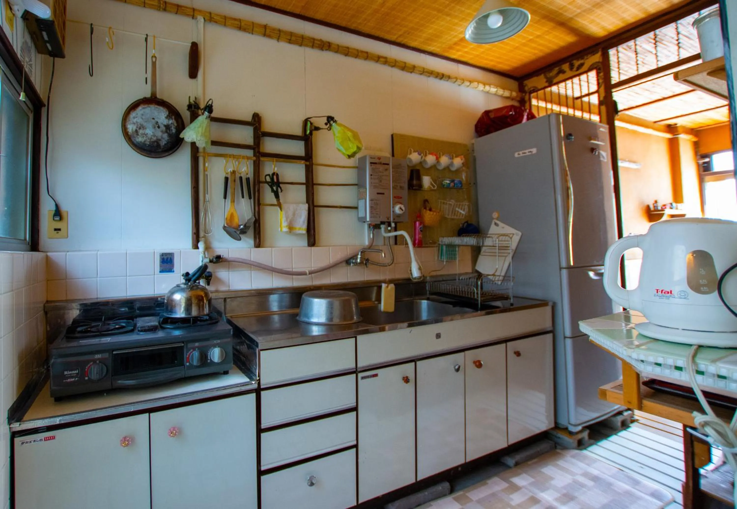 Kitchen or kitchenette in Guesthouse Bon