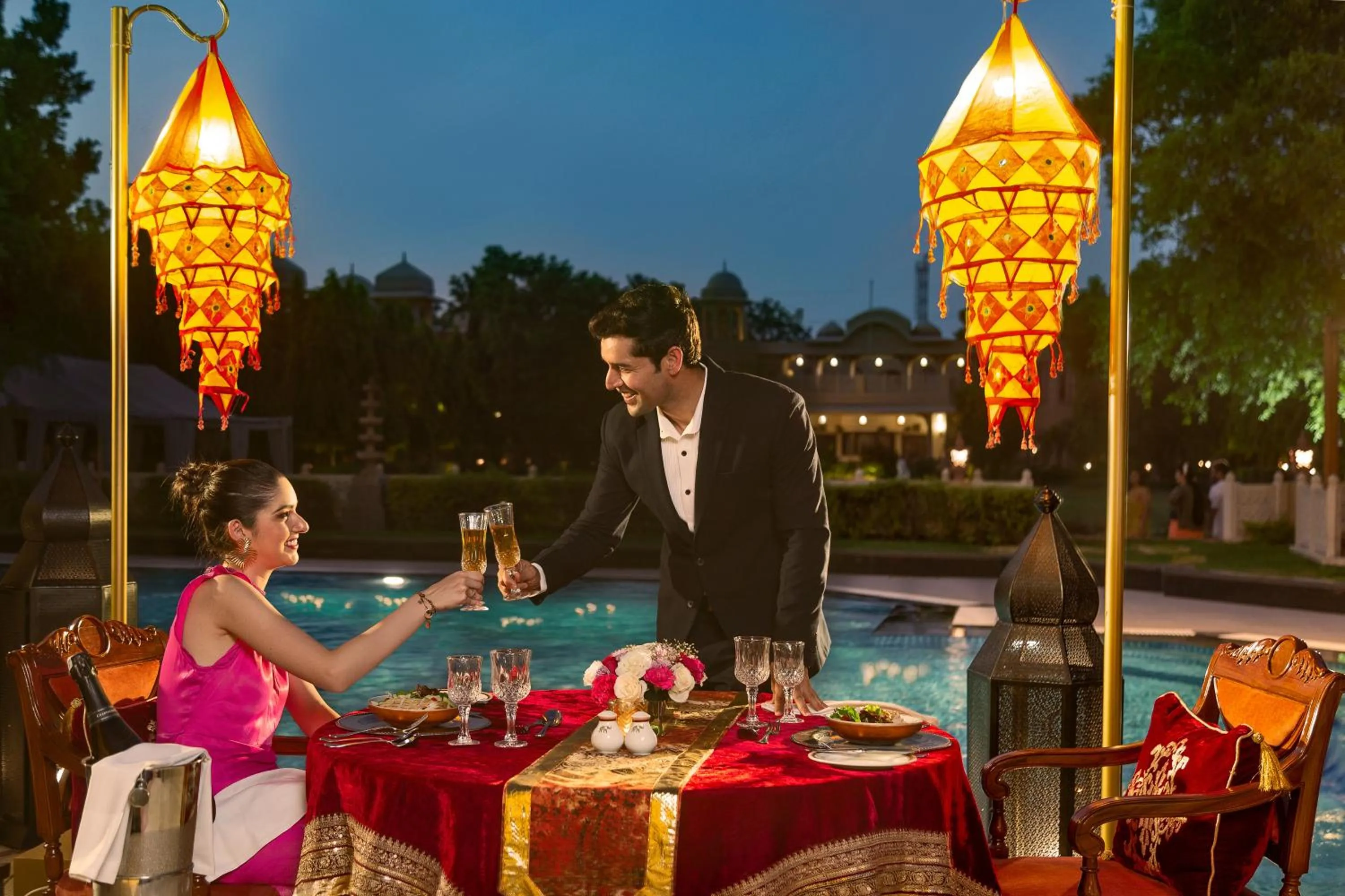 Dinner in Heritage Village Resort & Spa Manesar-Gurgaon