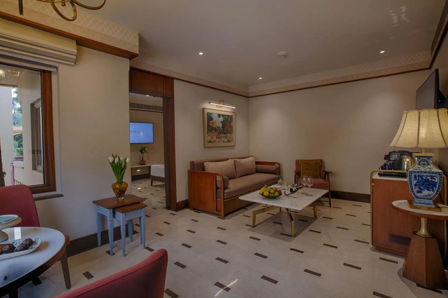 Living room in Heritage Village Resort & Spa Manesar-Gurgaon