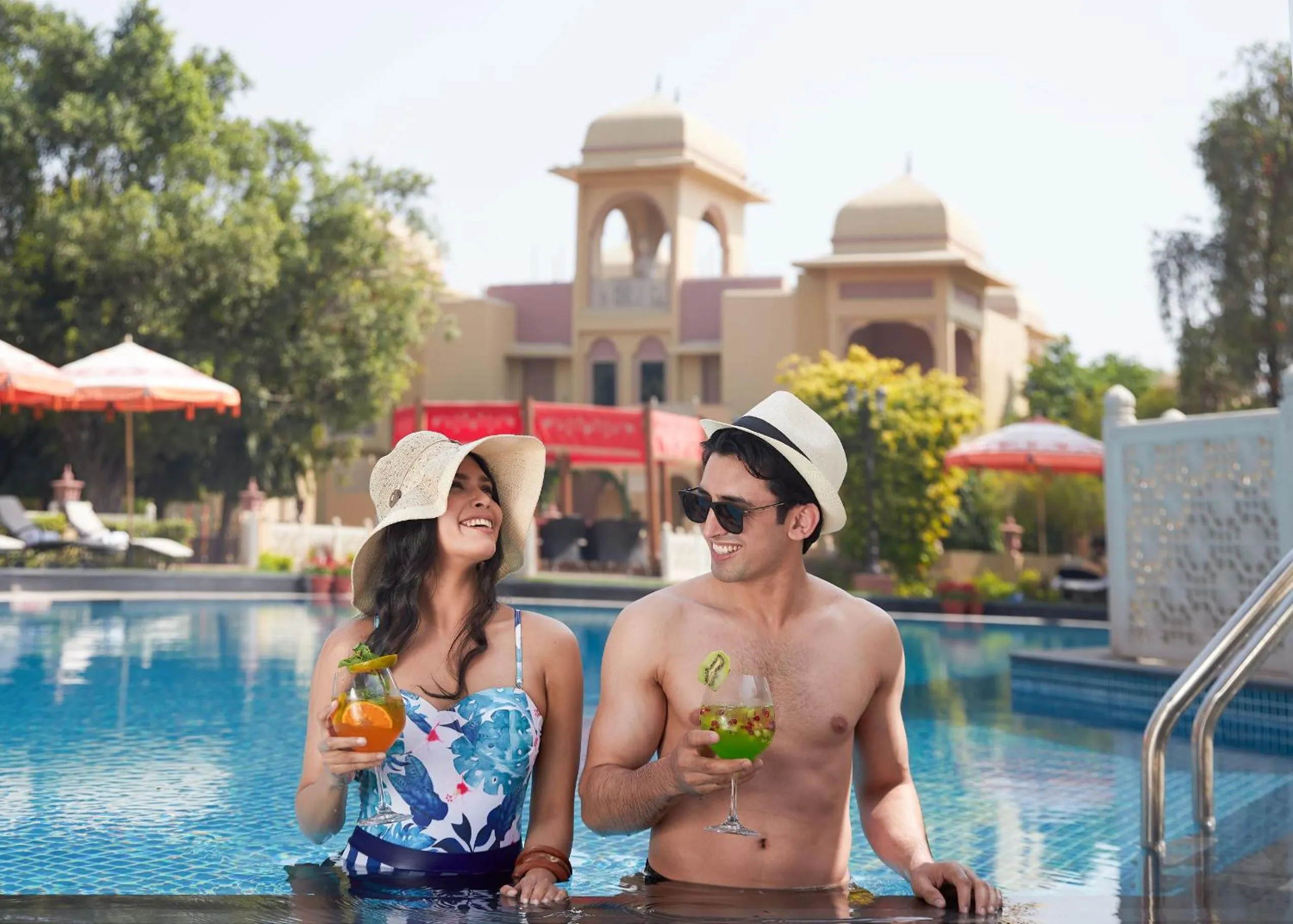 Pool view in Heritage Village Resort & Spa Manesar-Gurgaon