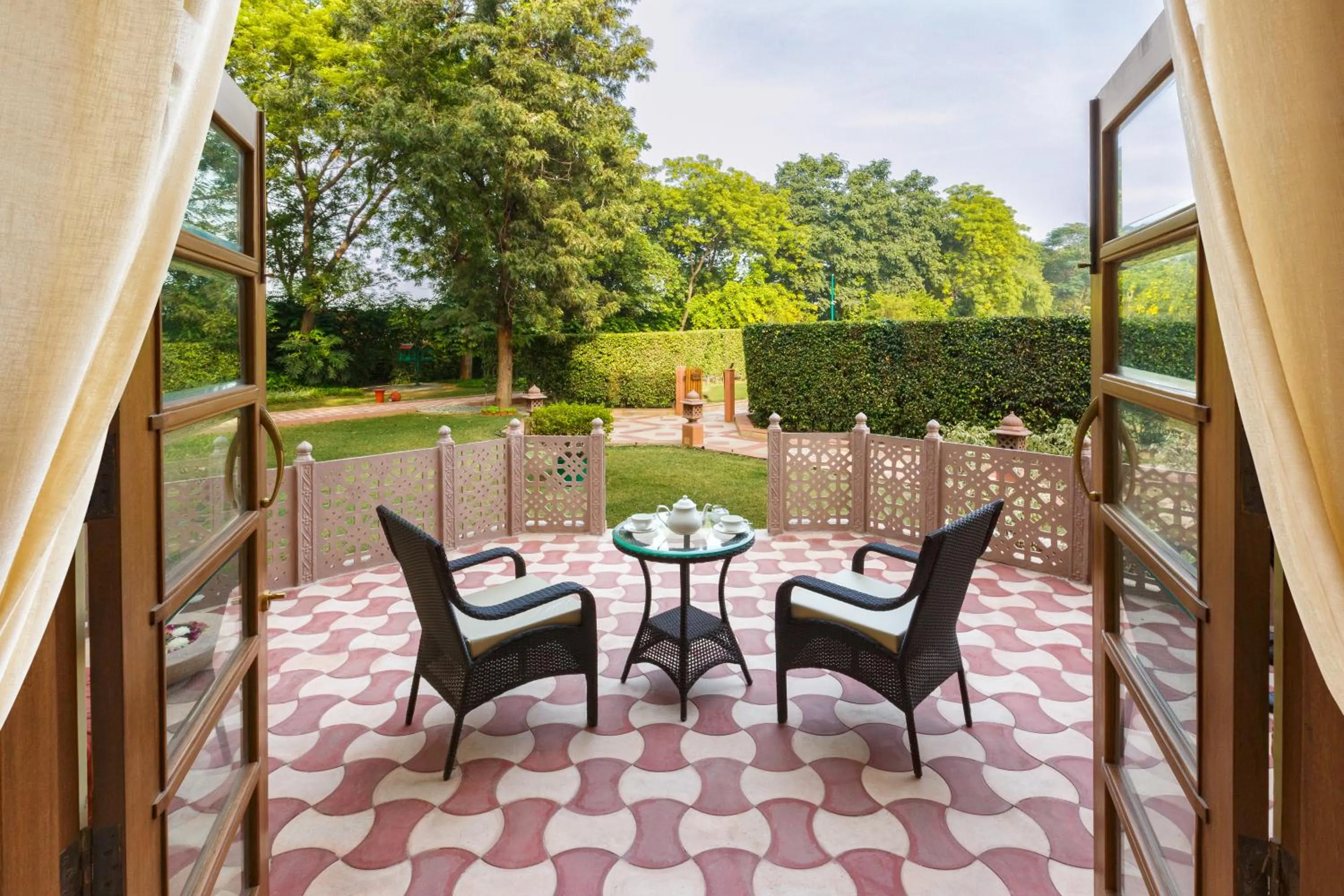 Balcony/Terrace in Heritage Village Resort & Spa Manesar-Gurgaon