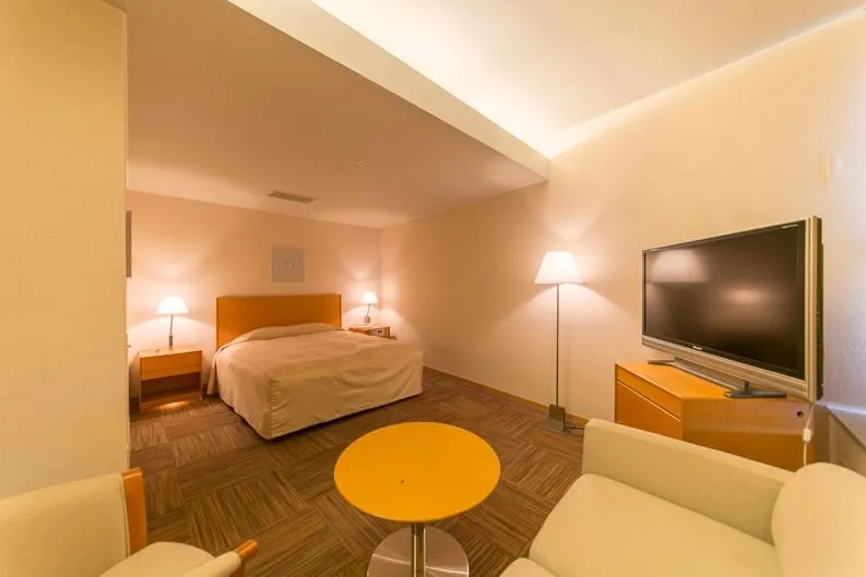 Bed in Hotel Landmark Wakayama