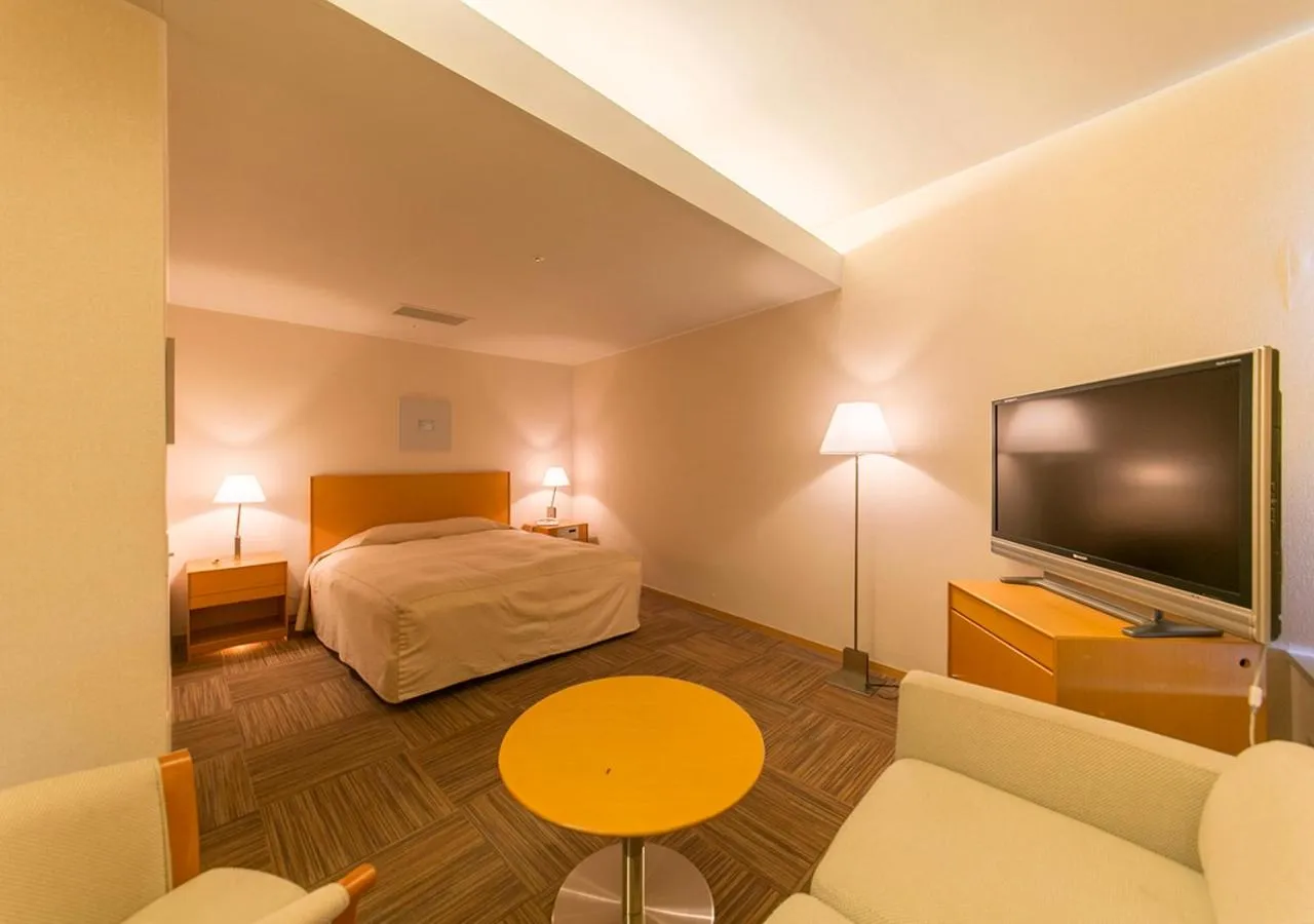 Bed in Hotel Landmark Wakayama