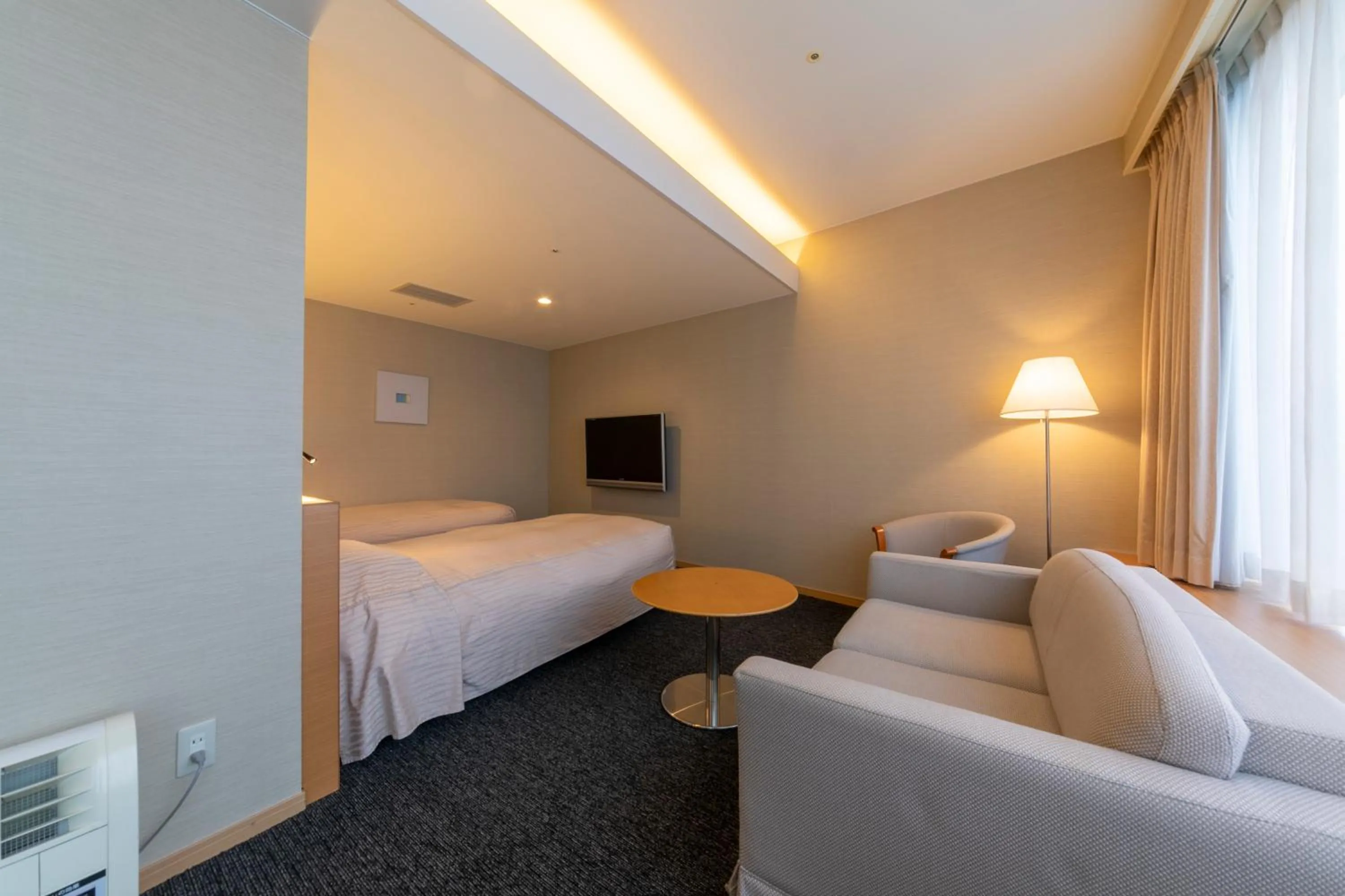 Bed in Hotel Landmark Wakayama