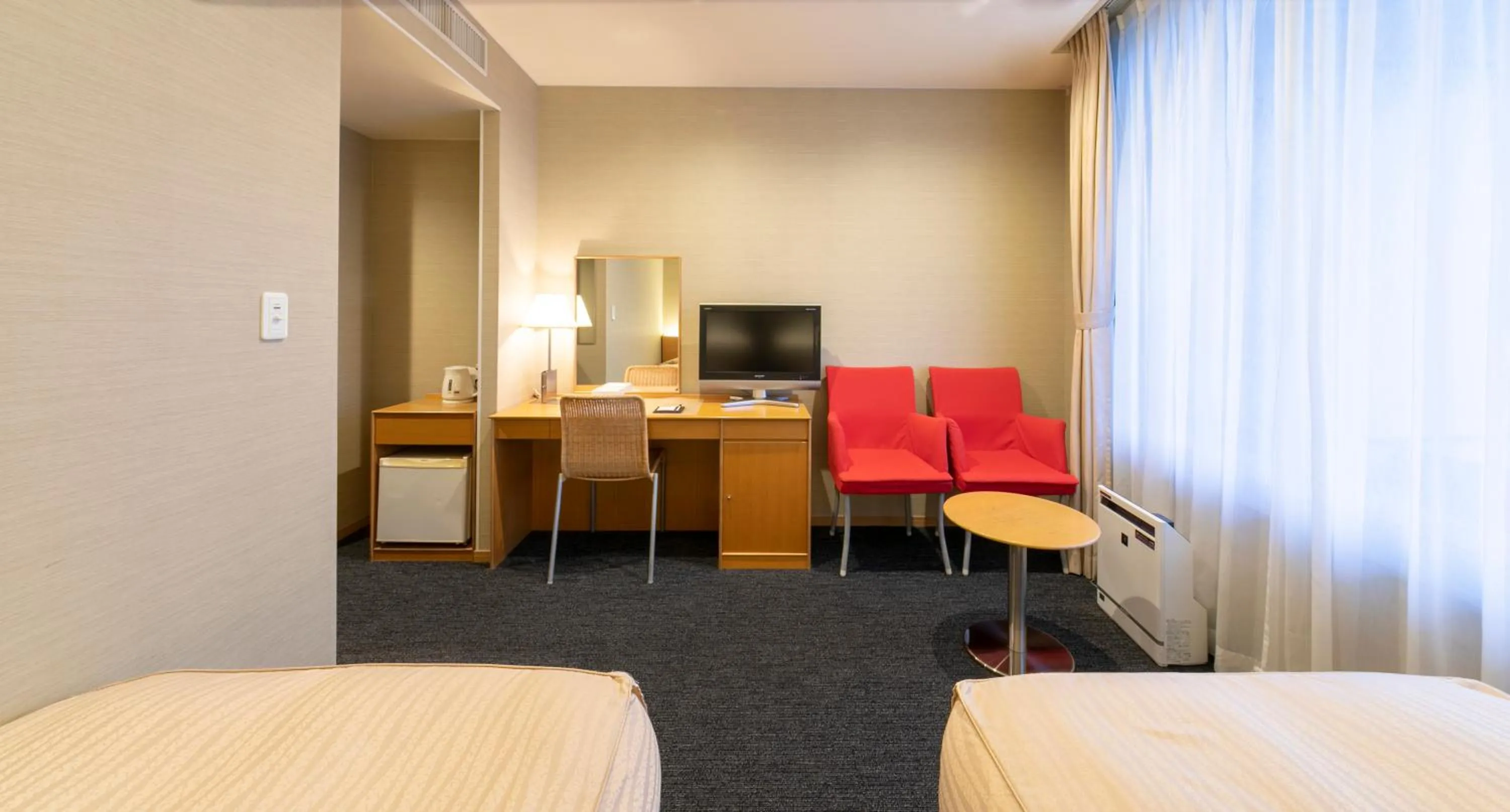 Bed in Hotel Landmark Wakayama