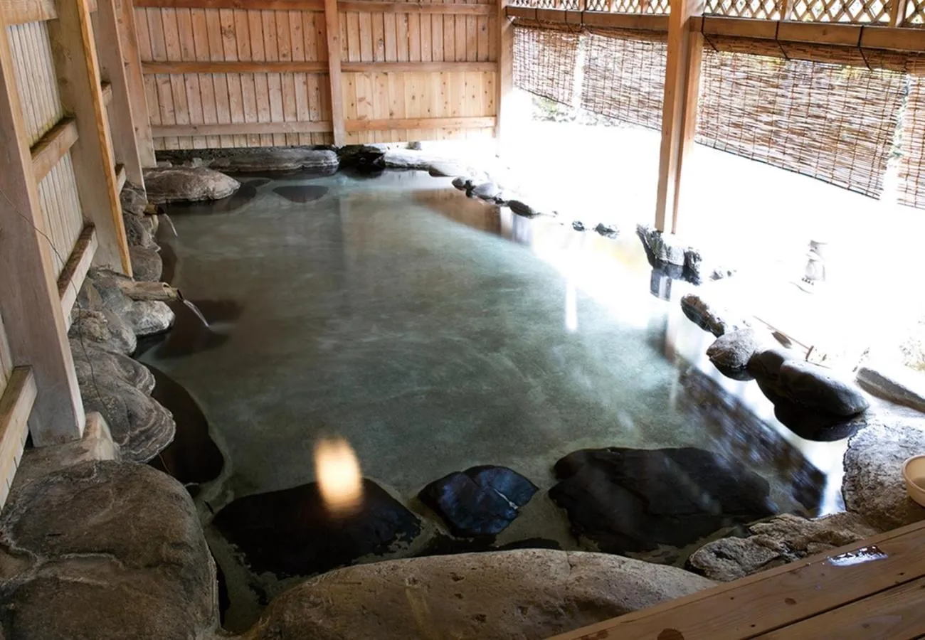 Open Air Bath in Ryuudo