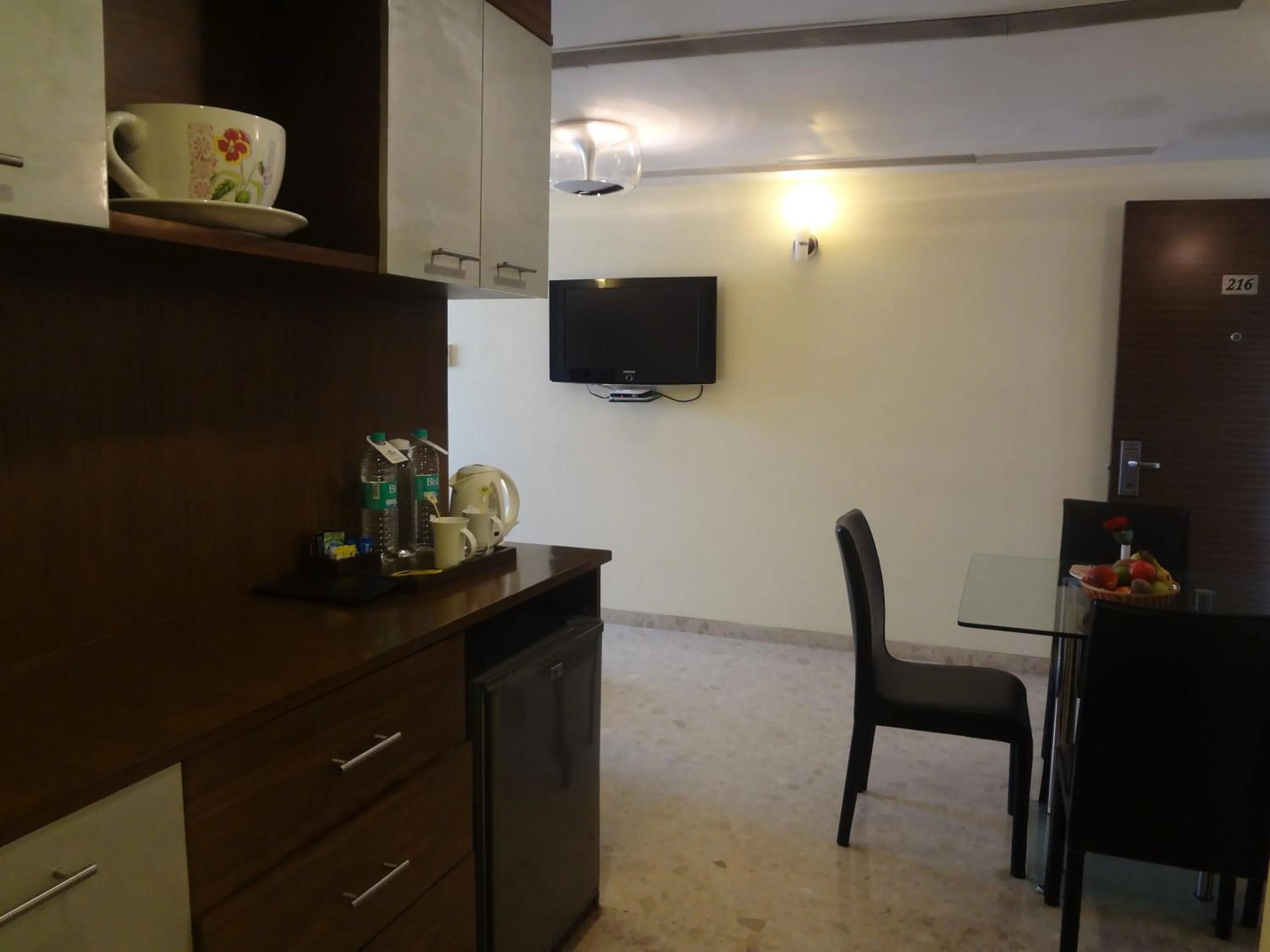 Living room in The Fern Residency Ahmedabad, Subhash Bridge, Series by Marriott