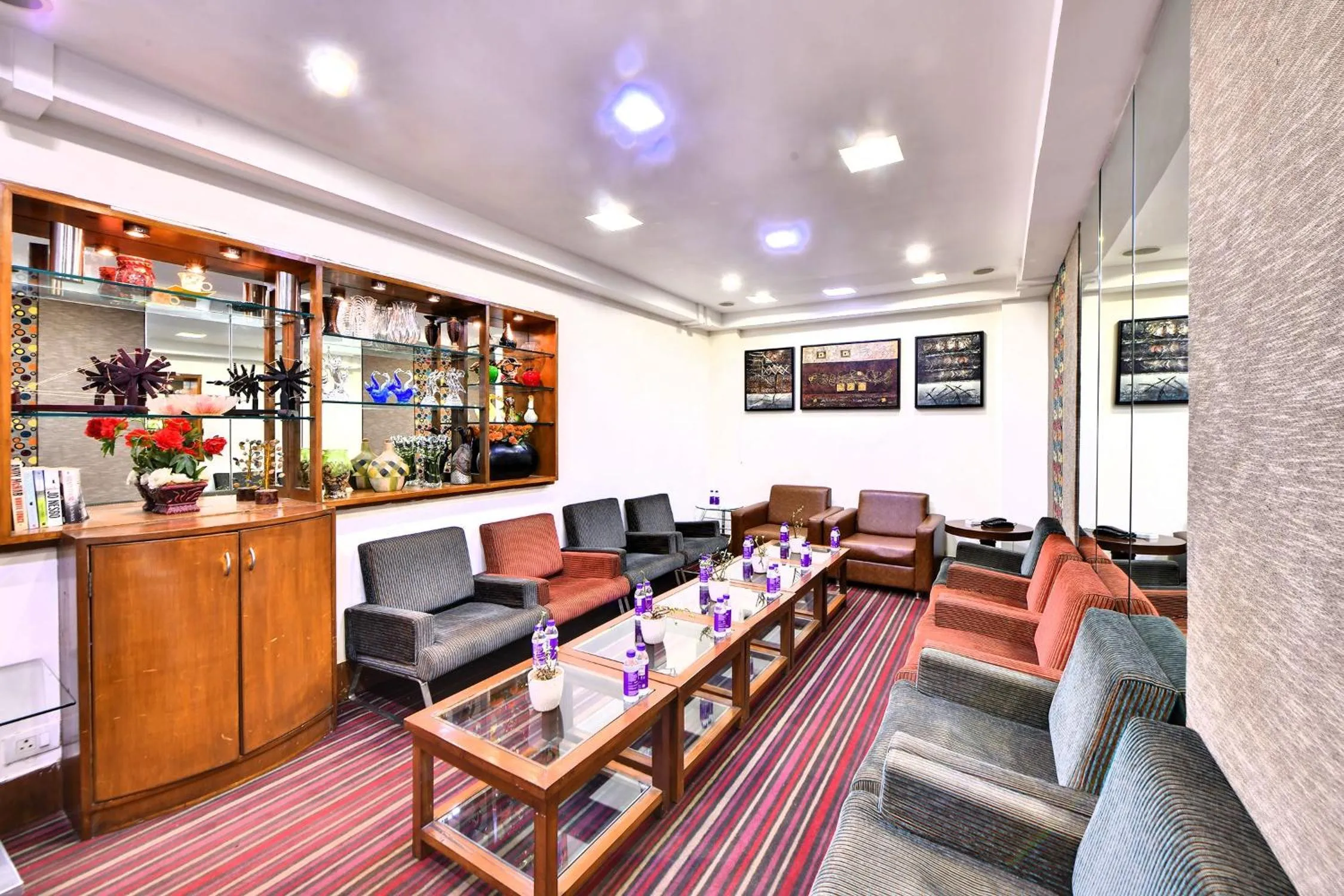 Seating area in The Fern Residency Ahmedabad, Subhash Bridge, Series by Marriott