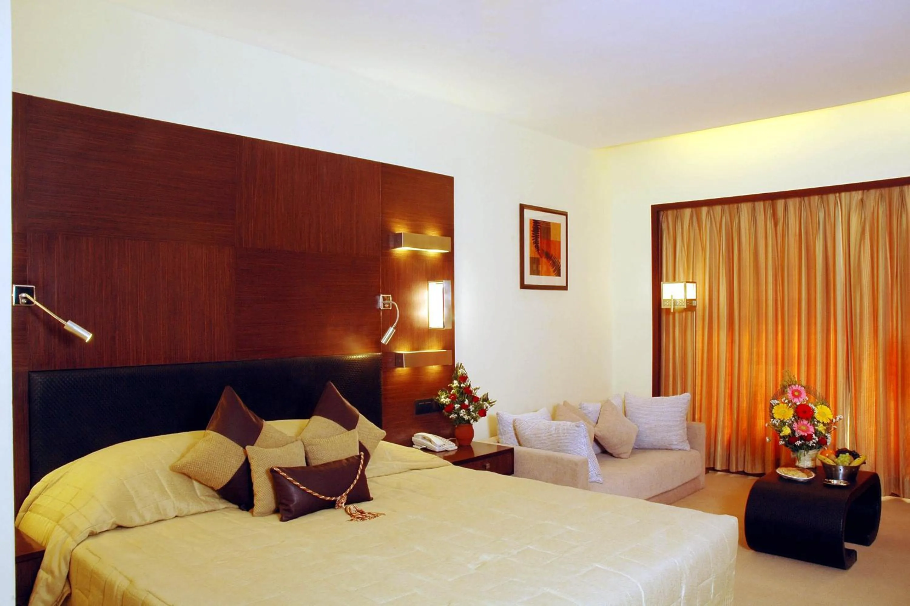 Photo of the whole room, Bed in The Fern Residency Ahmedabad, Subhash Bridge, Series by Marriott