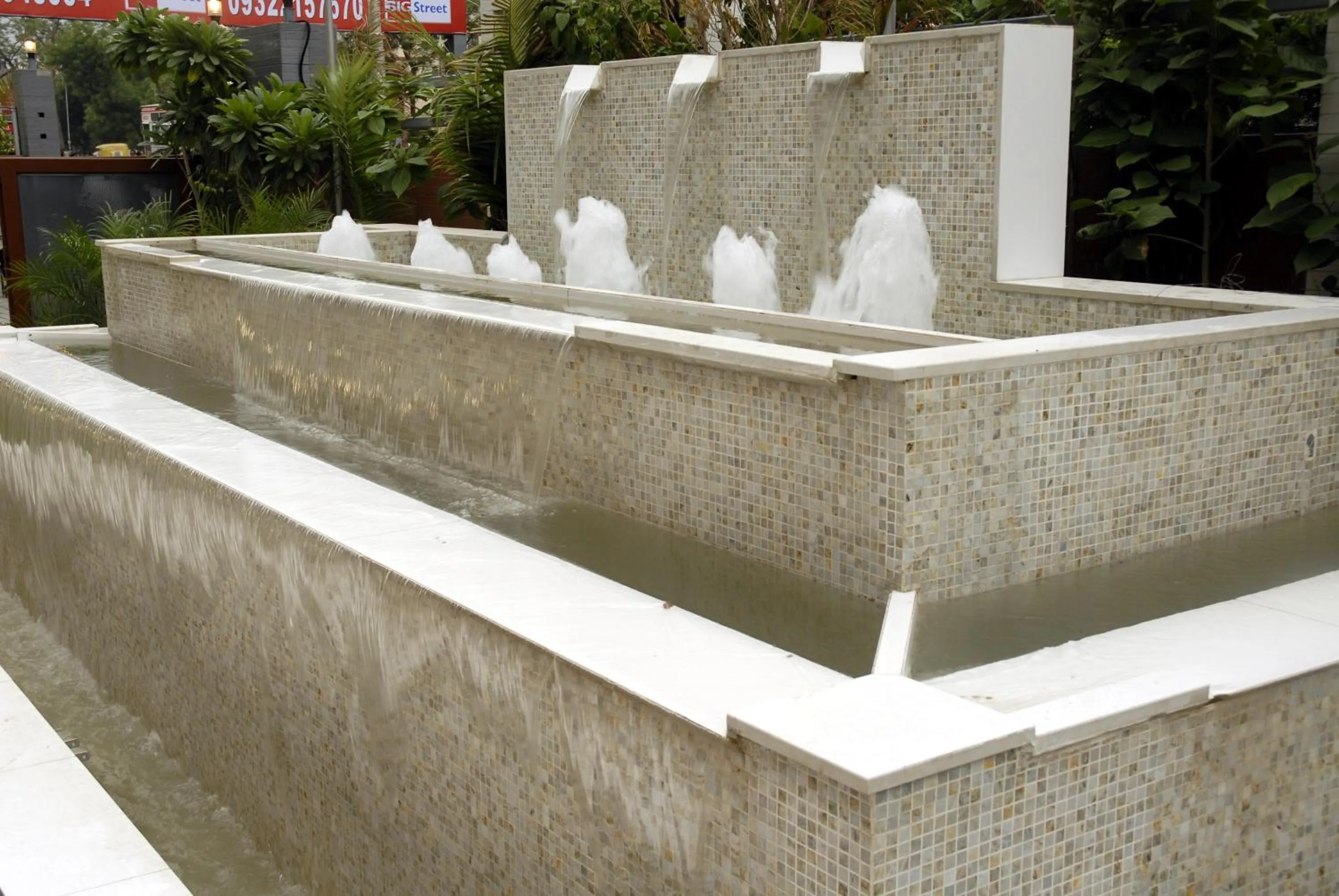 Decorative detail in The Fern Residency Ahmedabad, Subhash Bridge, Series by Marriott