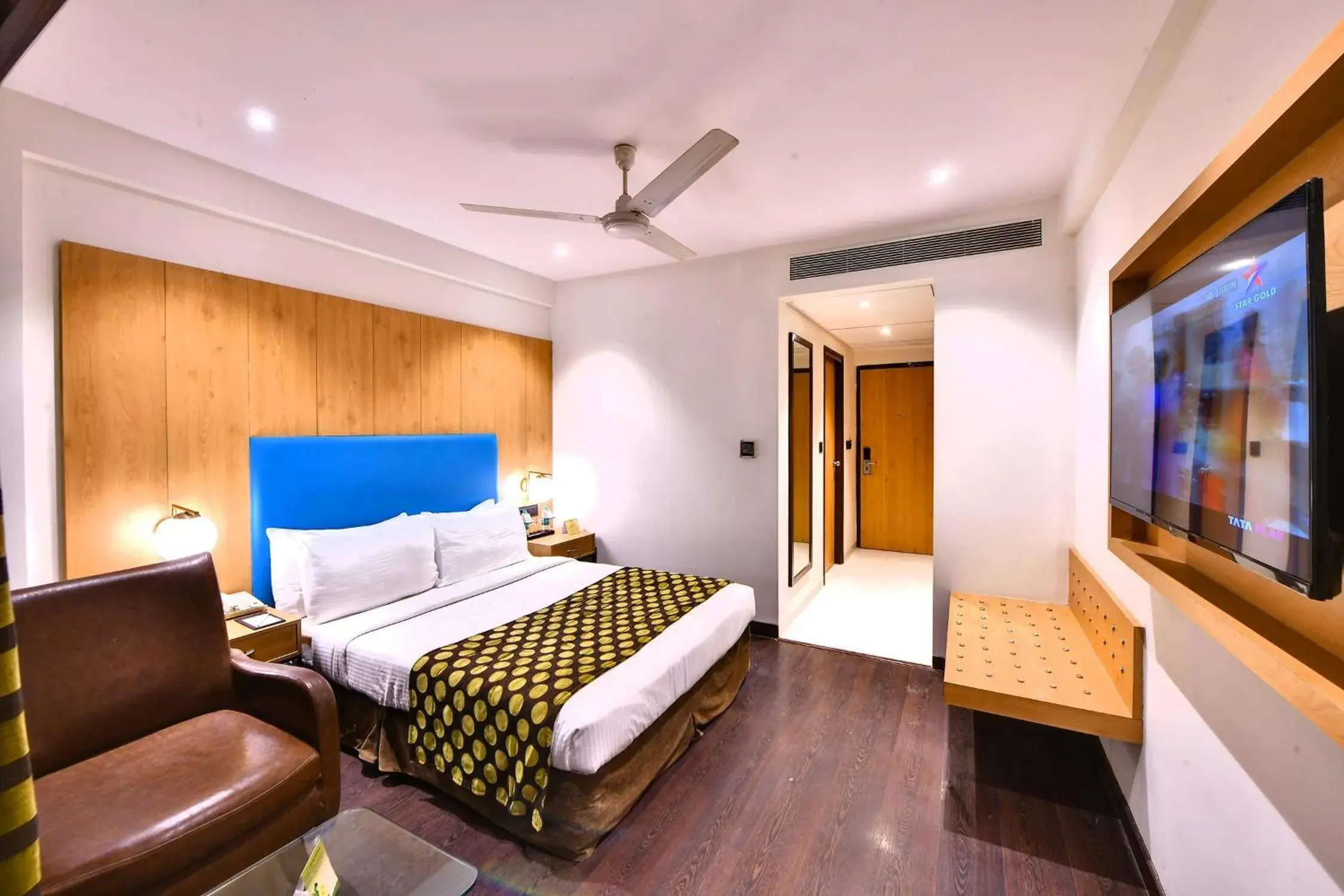 Winter Green Room, 1 Queen Bed - single occupancy in The Fern Residency, Subhash Bridge, Ahmedabad Winter Green Room, 1 Queen Bed - single occupancy in The Fern Residency, Subhash Bridge, Ahmedabad