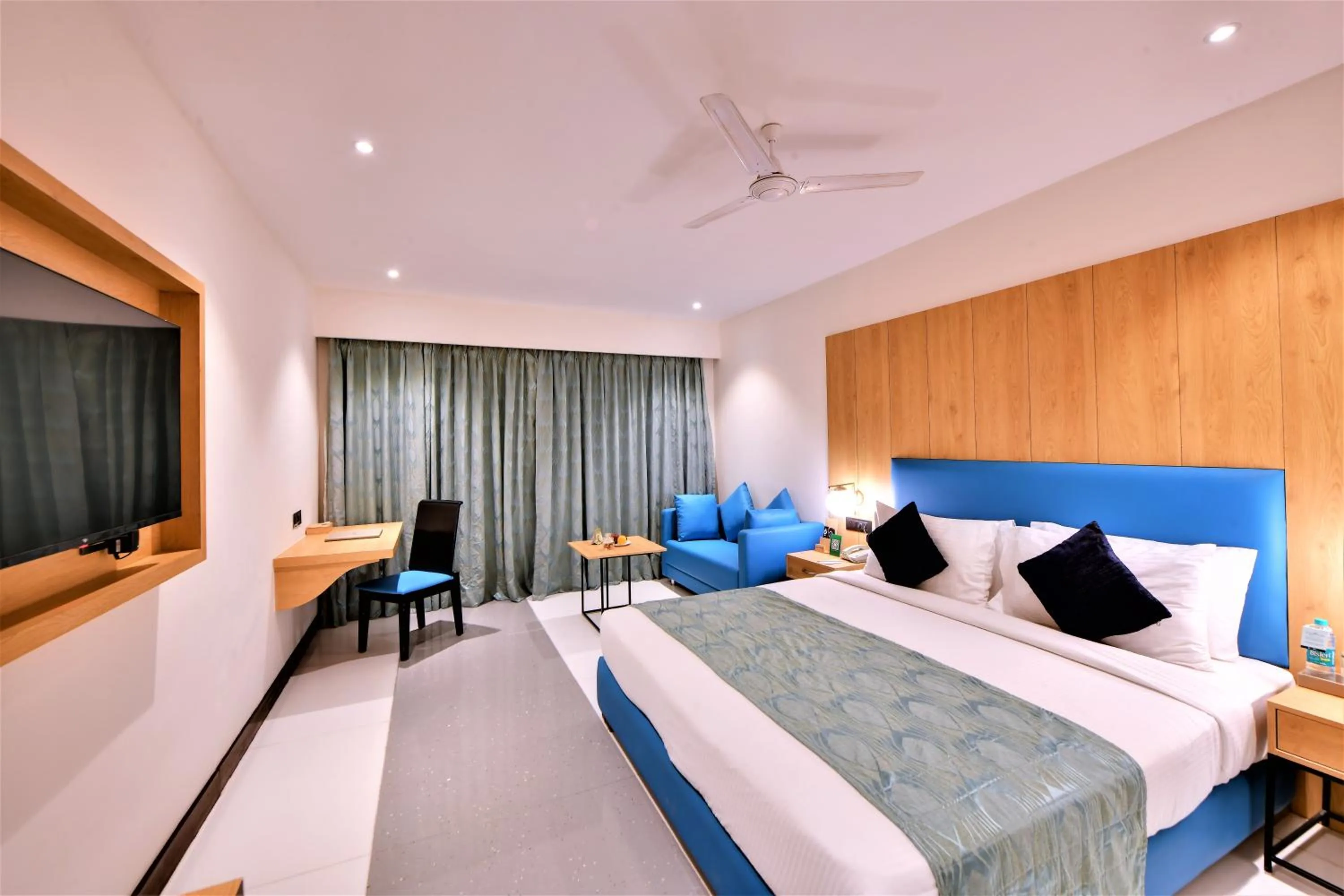 Bed in The Fern Residency Ahmedabad, Subhash Bridge, Series by Marriott