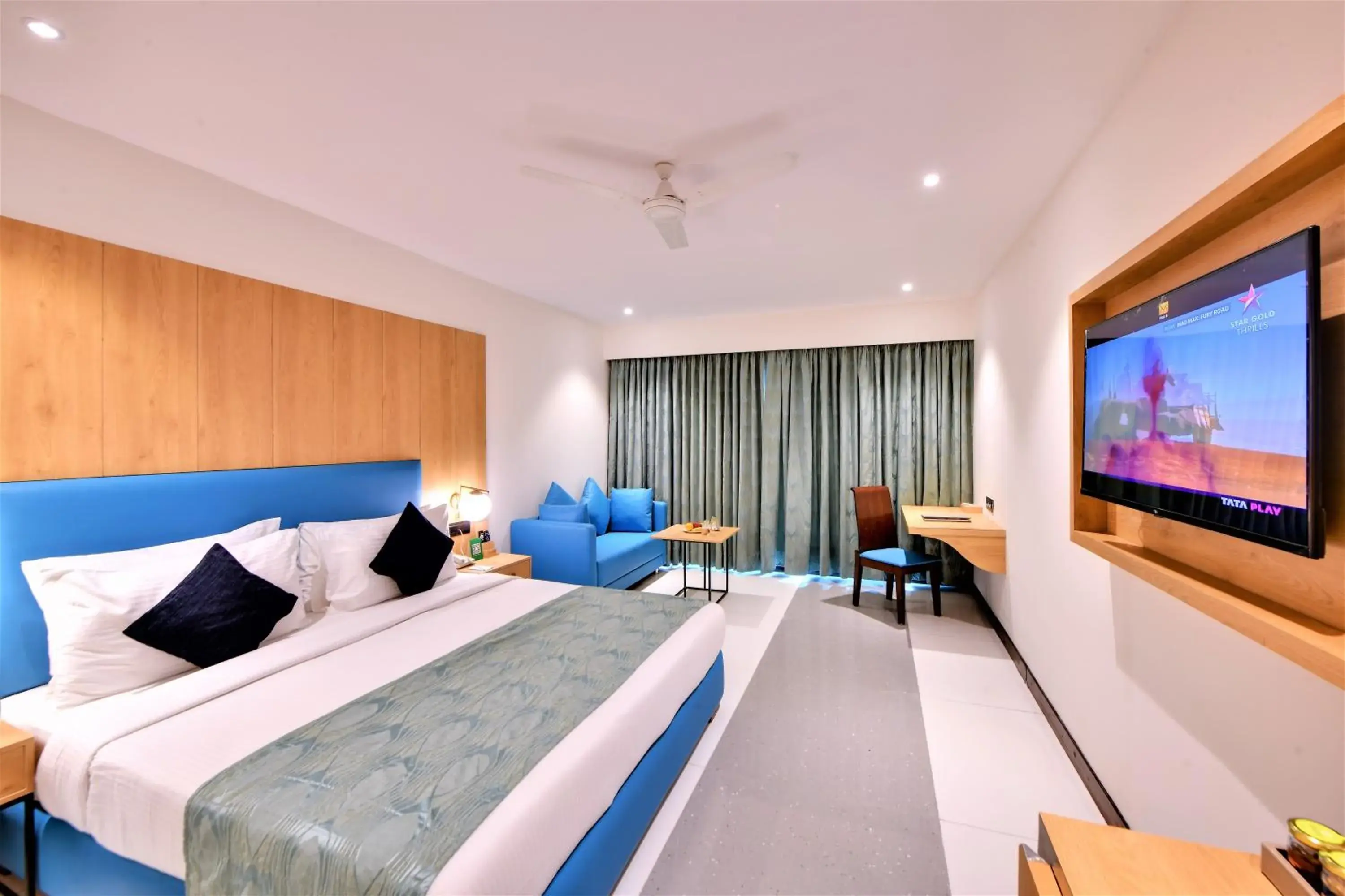 Winter Green Premium Room, 1 King Bed - single occupancy in The Fern Residency, Subhash Bridge, Ahmedabad Winter Green Premium Room, 1 King Bed - single occupancy in The Fern Residency, Subhash Bridge, Ahmedabad