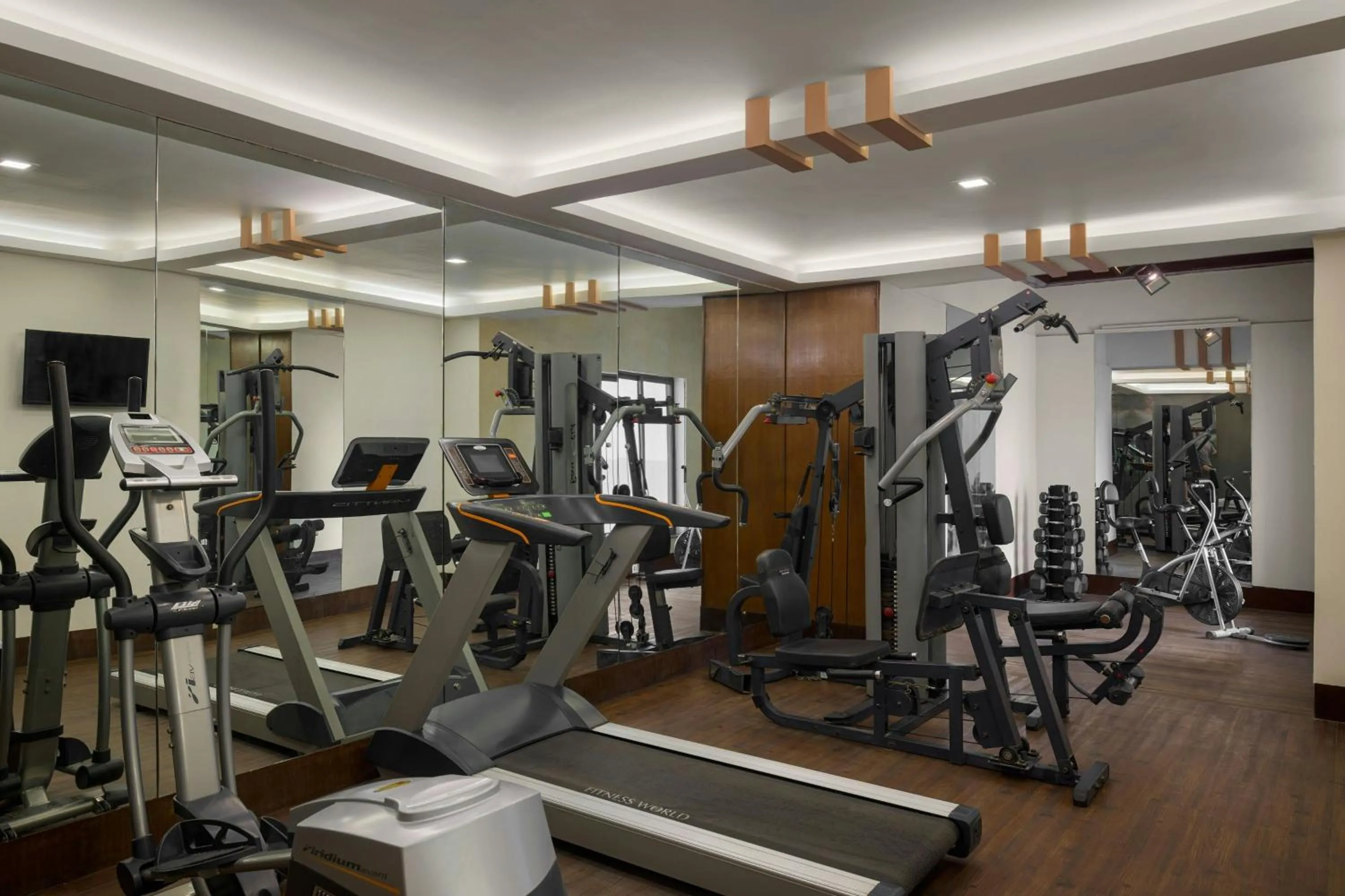 Fitness centre/facilities in The Fern Residency Ahmedabad, Subhash Bridge, Series by Marriott