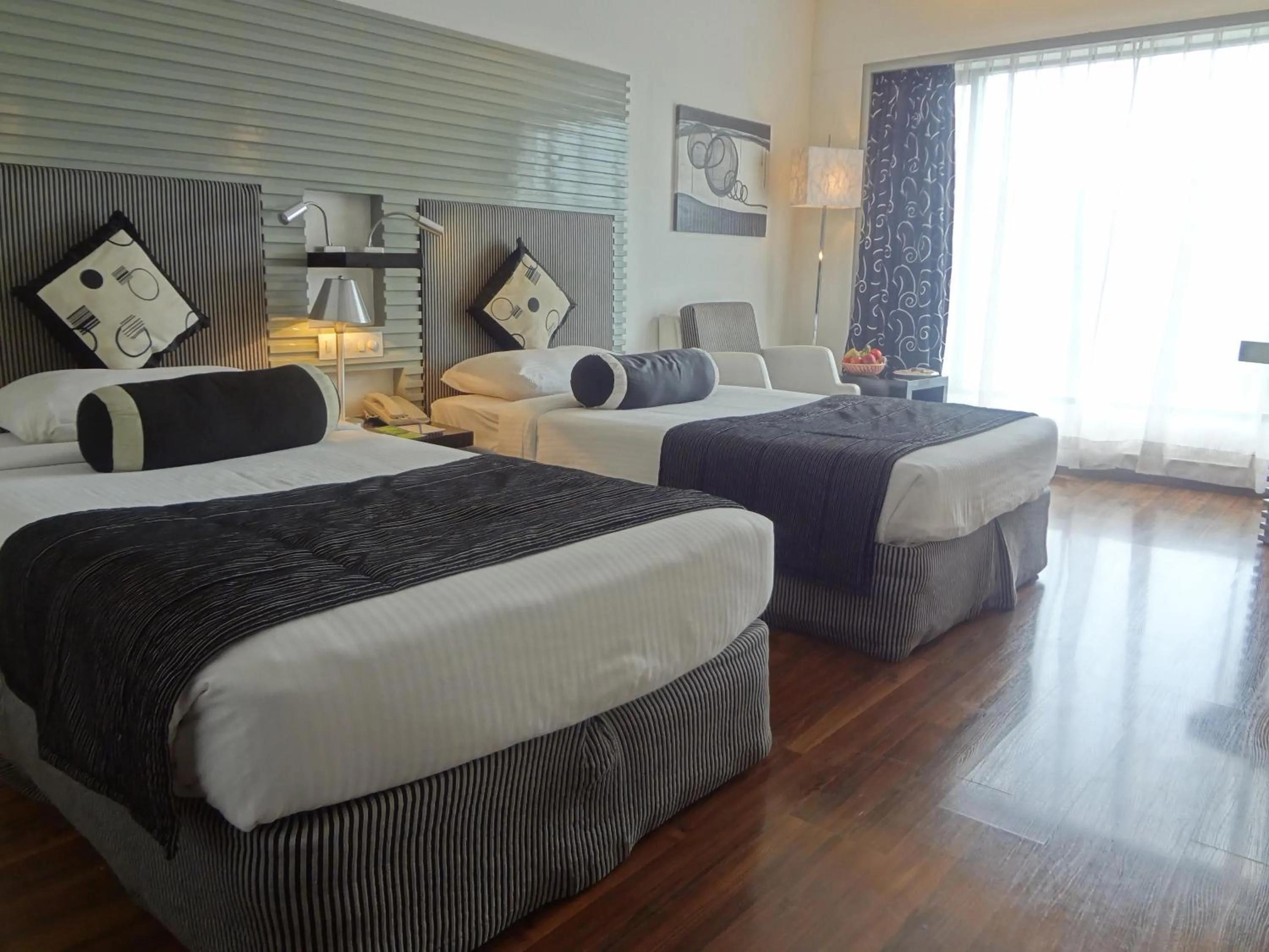 Day, Bed in The Fern Residency Ahmedabad, Subhash Bridge, Series by Marriott