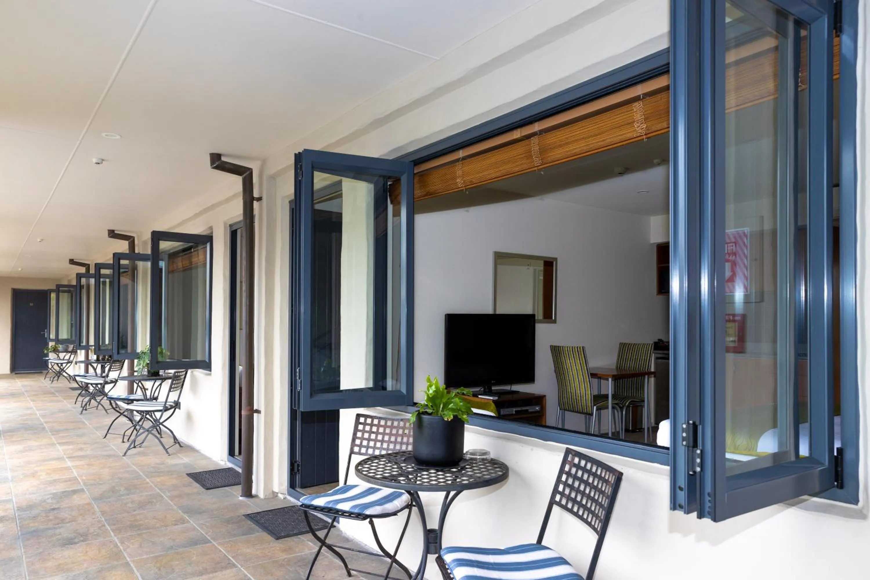 Balcony/Terrace in Harvest Lodge Motel