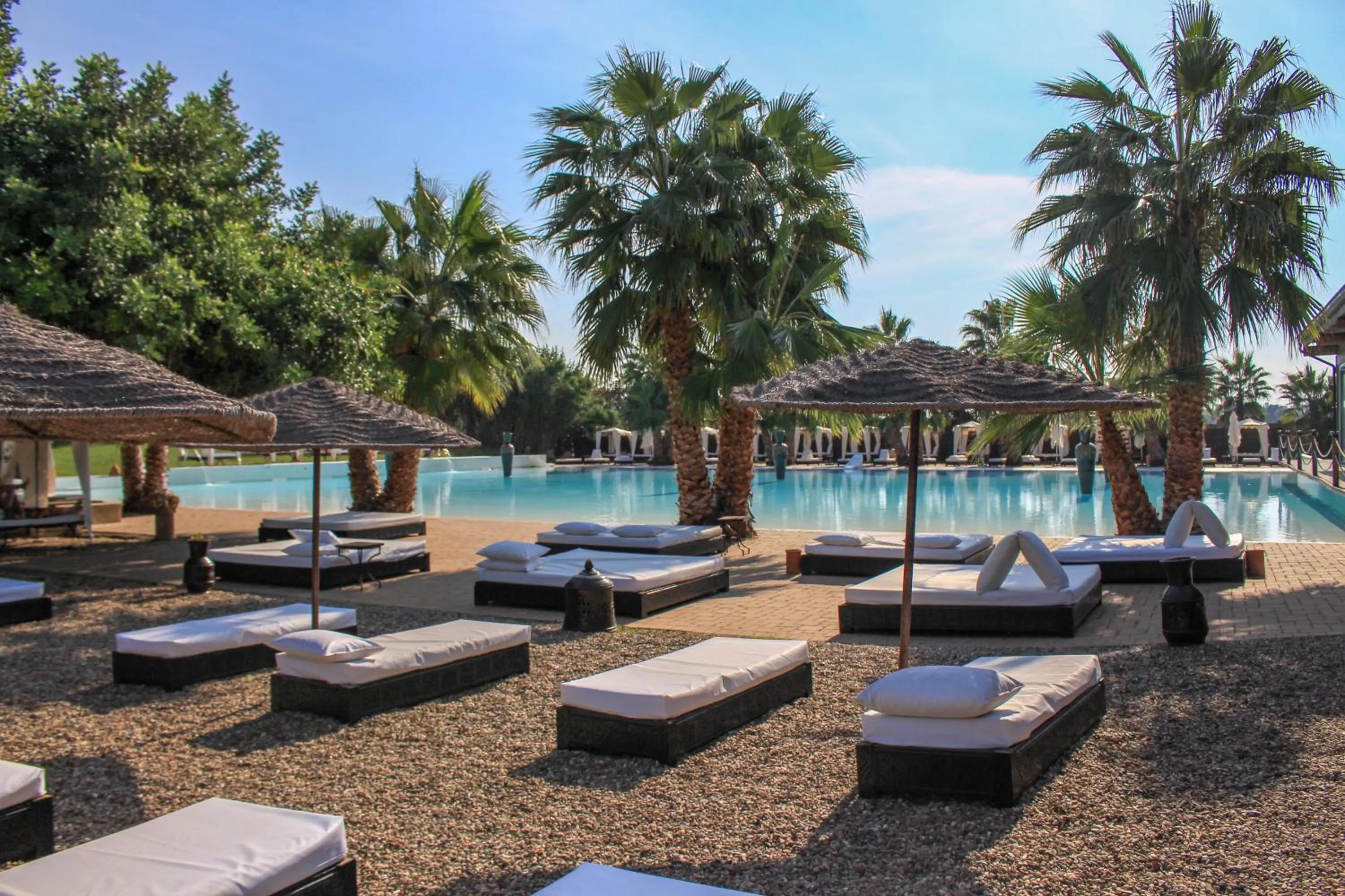 Swimming pool in Masseria & Spa LuciaGiovanni